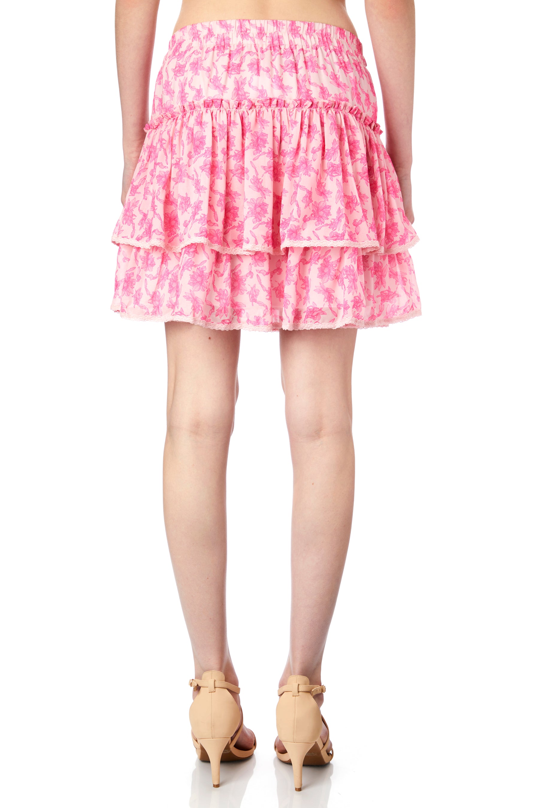 Delilah Floral Mini Skirt