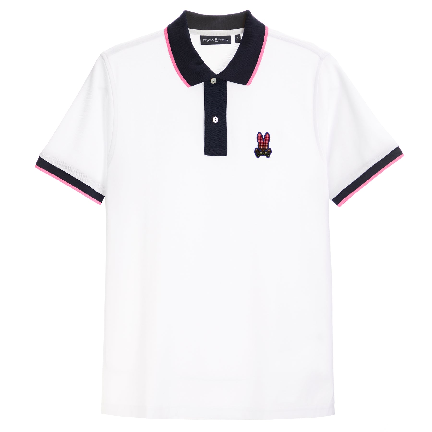 Mens Strype Pique Fashion Polo
