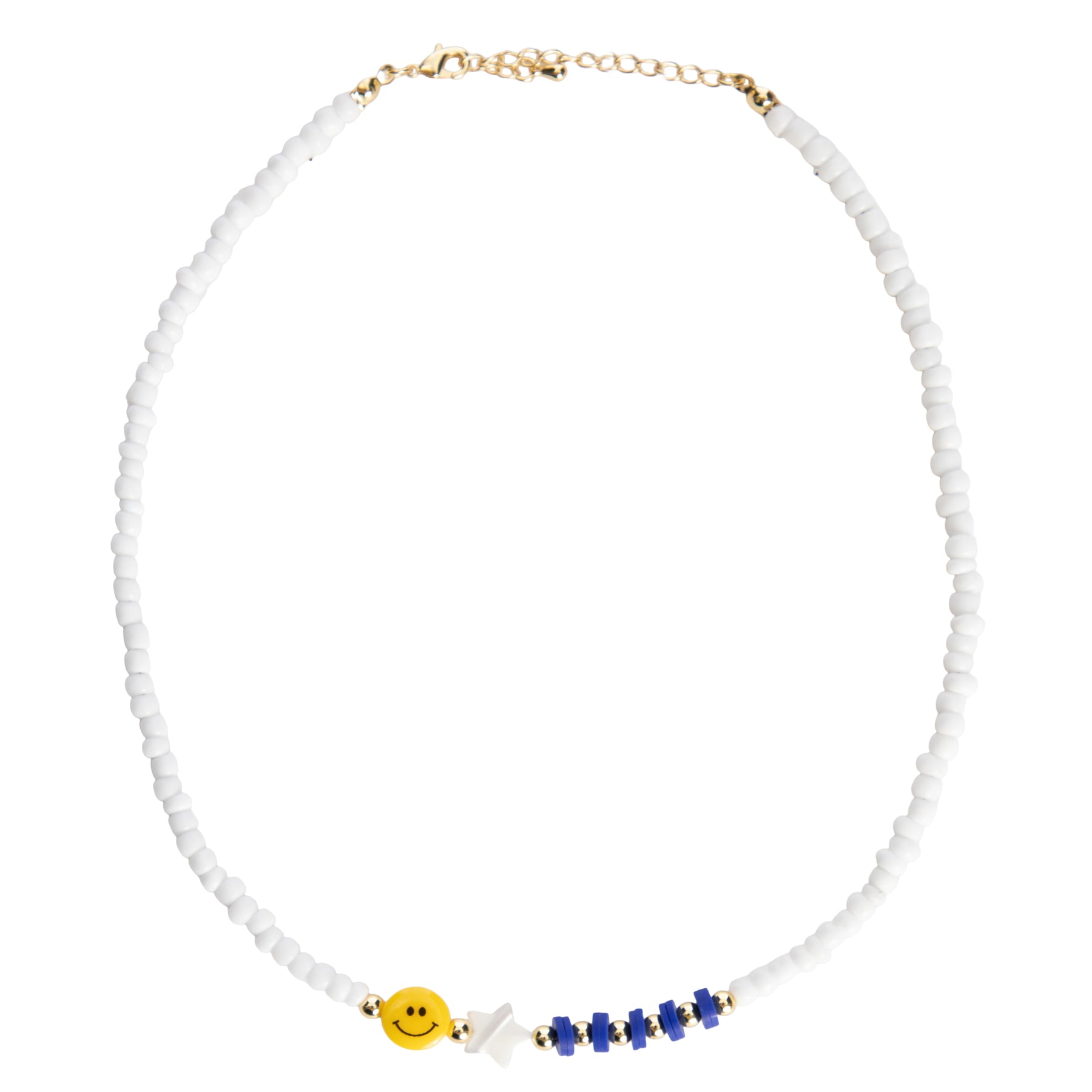 Camp Smile And Star Necklace