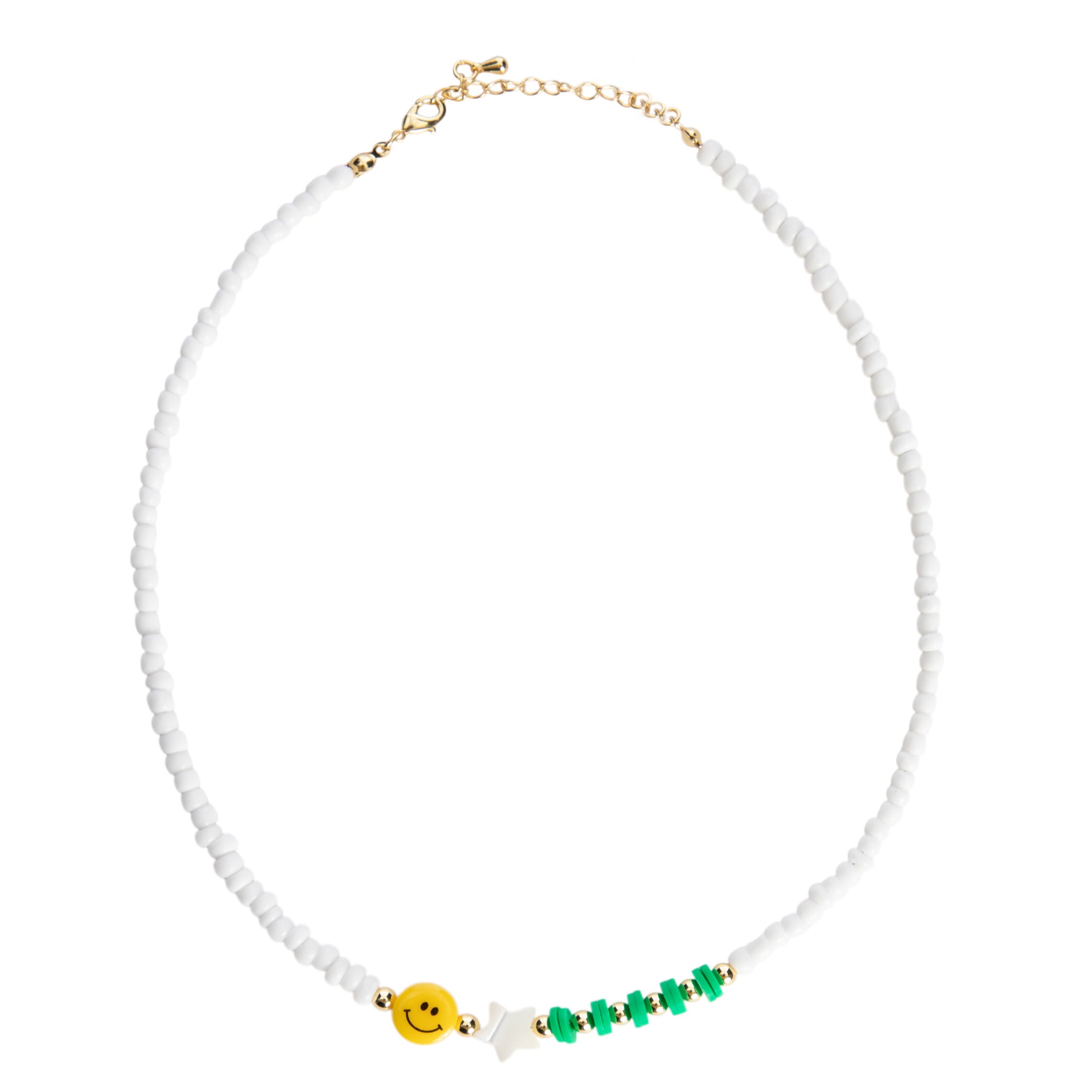 Camp Smile And Star Necklace