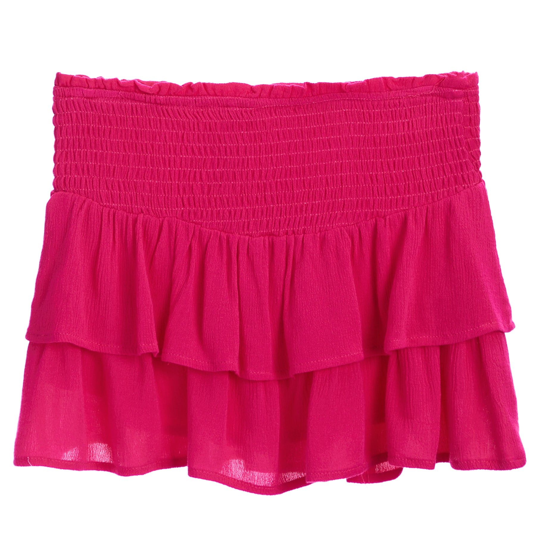 Ruffle Smocked Skirt