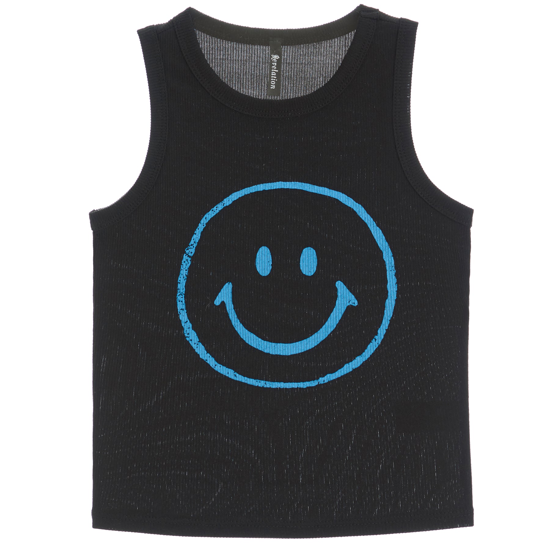 Smile Ribbed Tank
