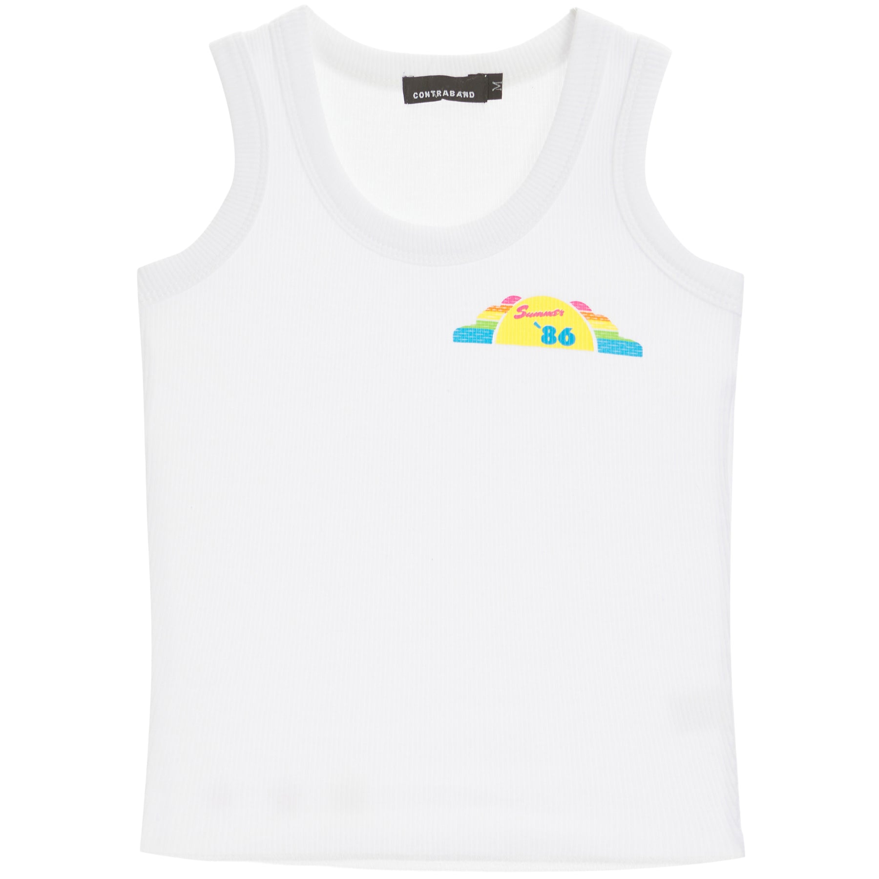 Summer `86 Rib Tank Top
