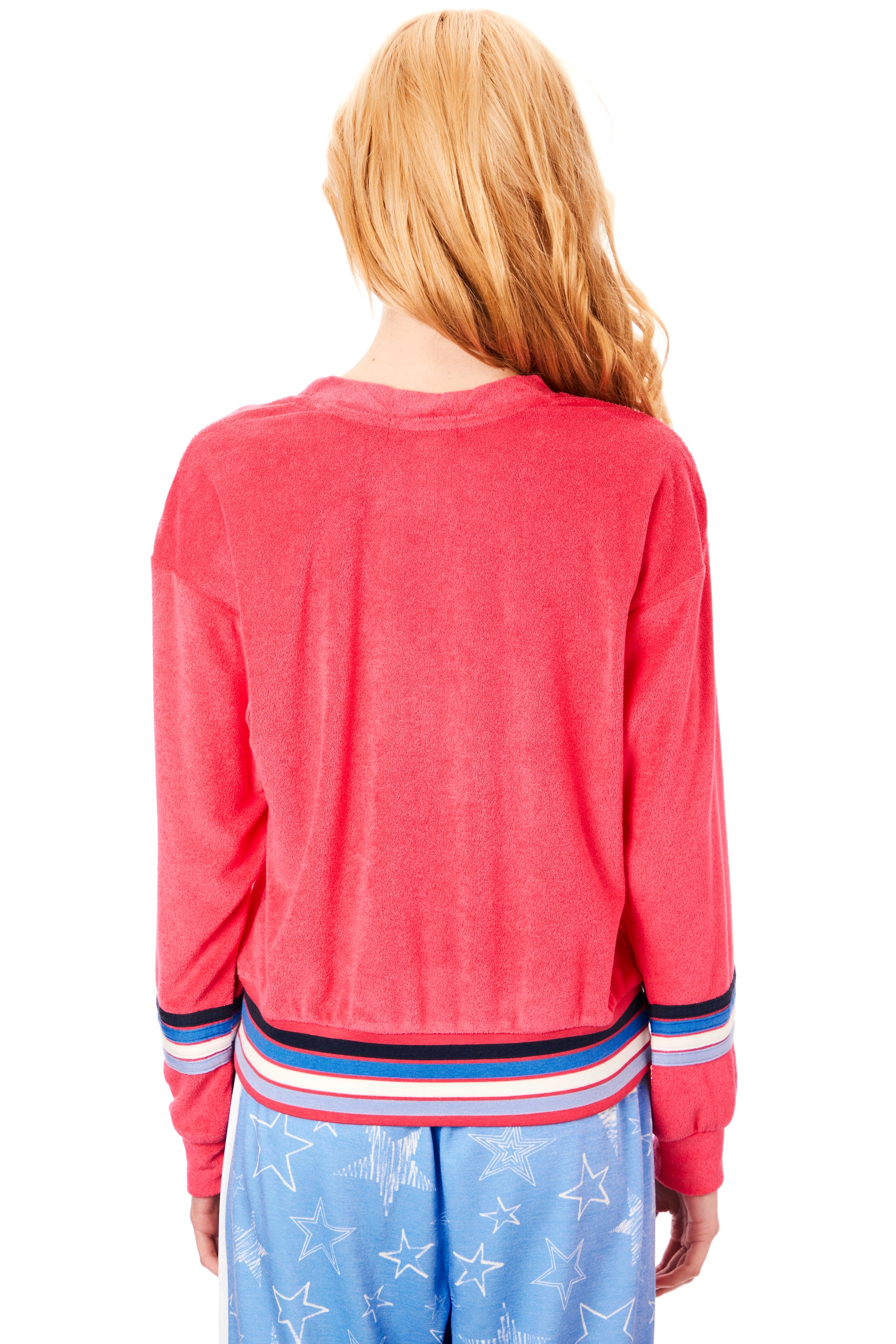 Sporty Stripe Crew