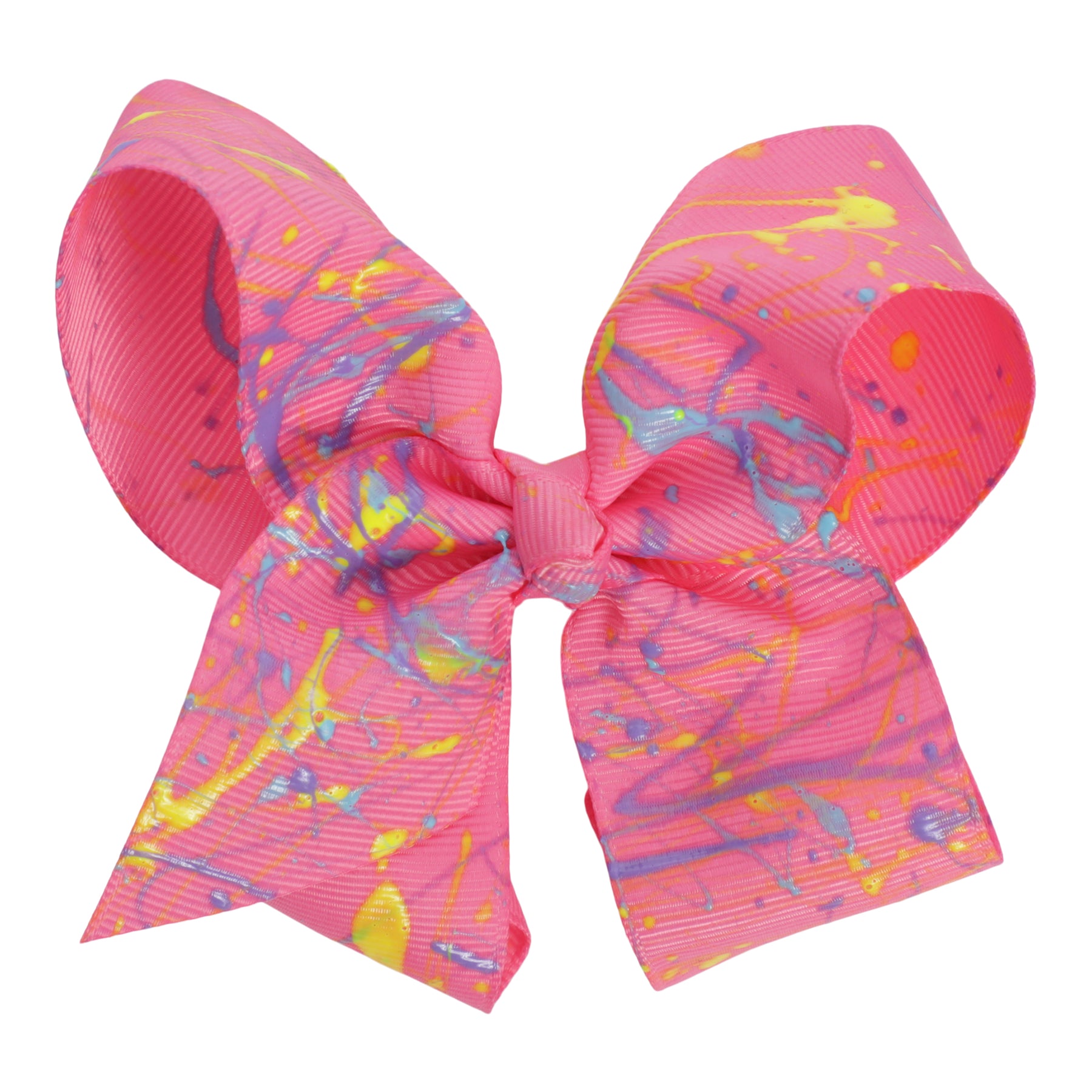 4inch Clip w/Neon Splatter