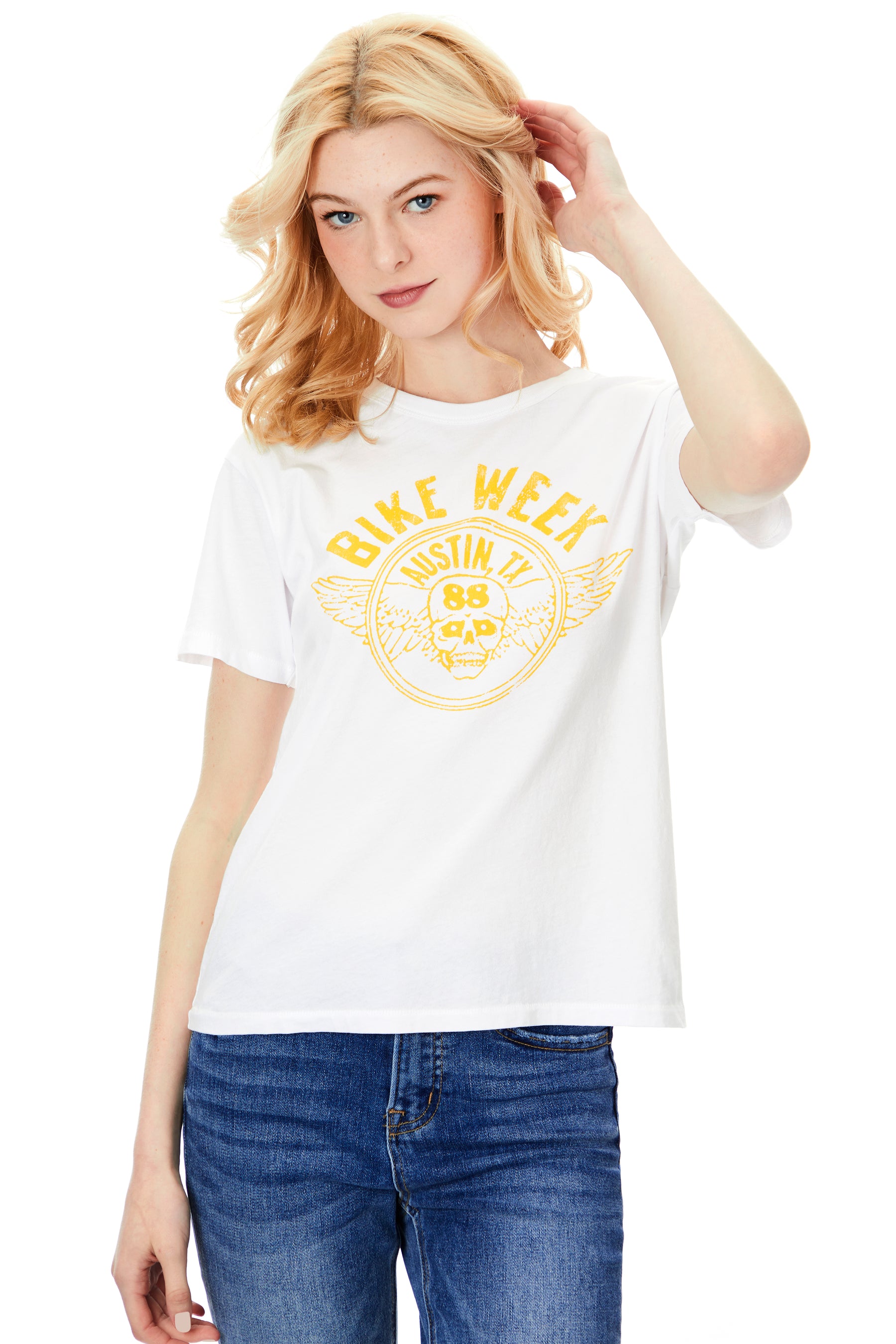 Bike Week 88 Ringer Tee