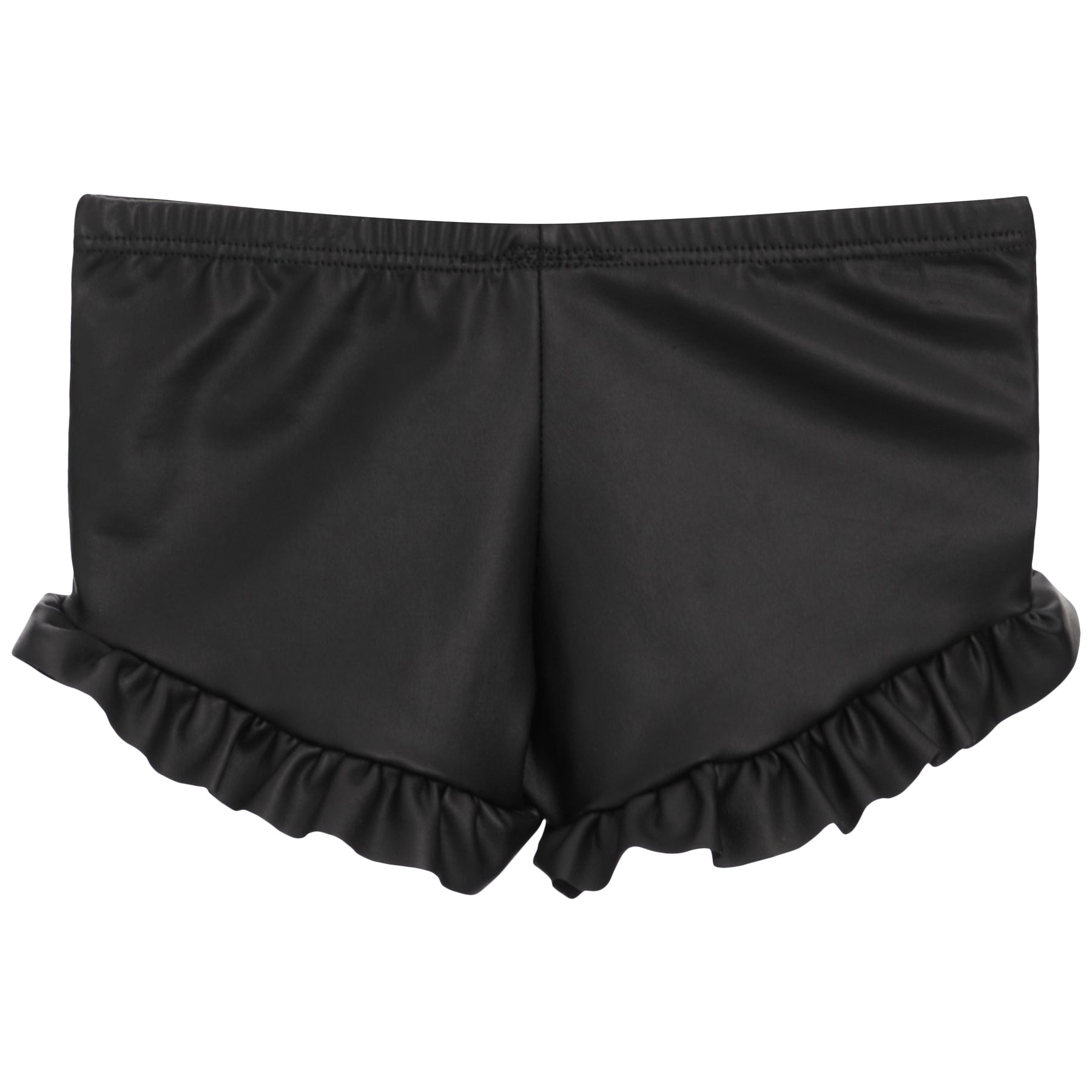 Vinyl Ruffle Short
