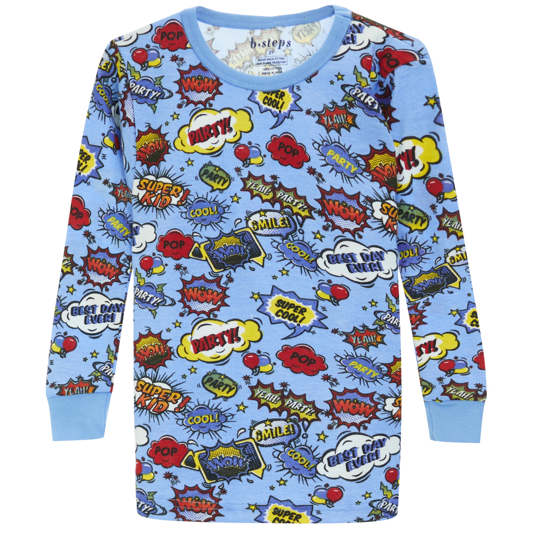 Comic Party Two Piece Pajama Set