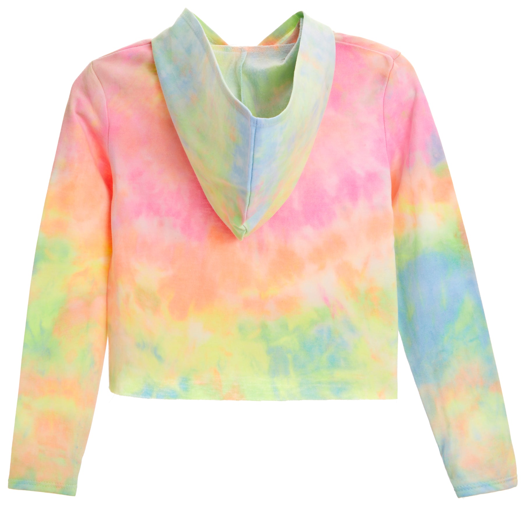 Jackie Tie Dye Sweatshirt with Smiley Bolt Toss