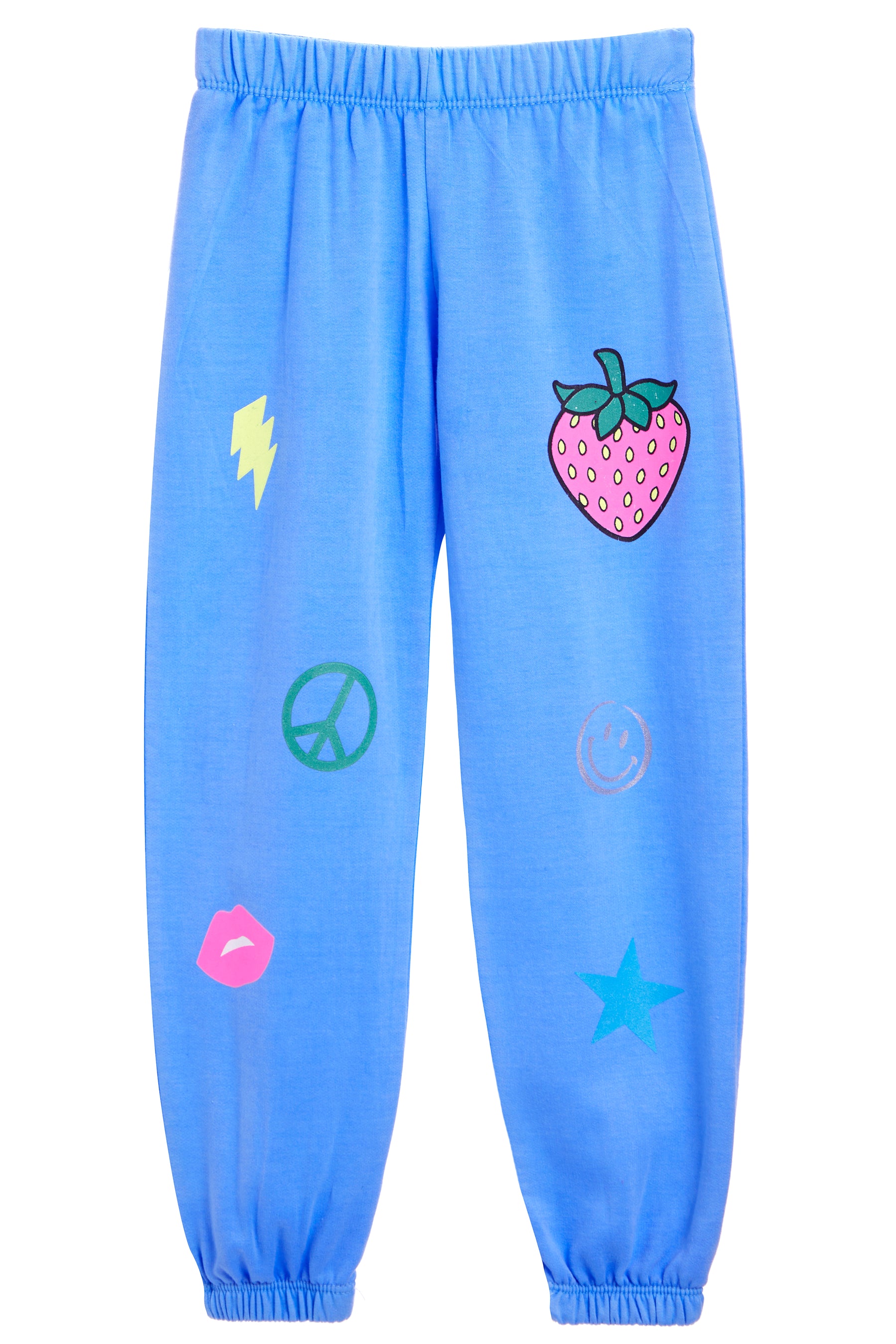 Sweatpant with Strawberry Peace Toss