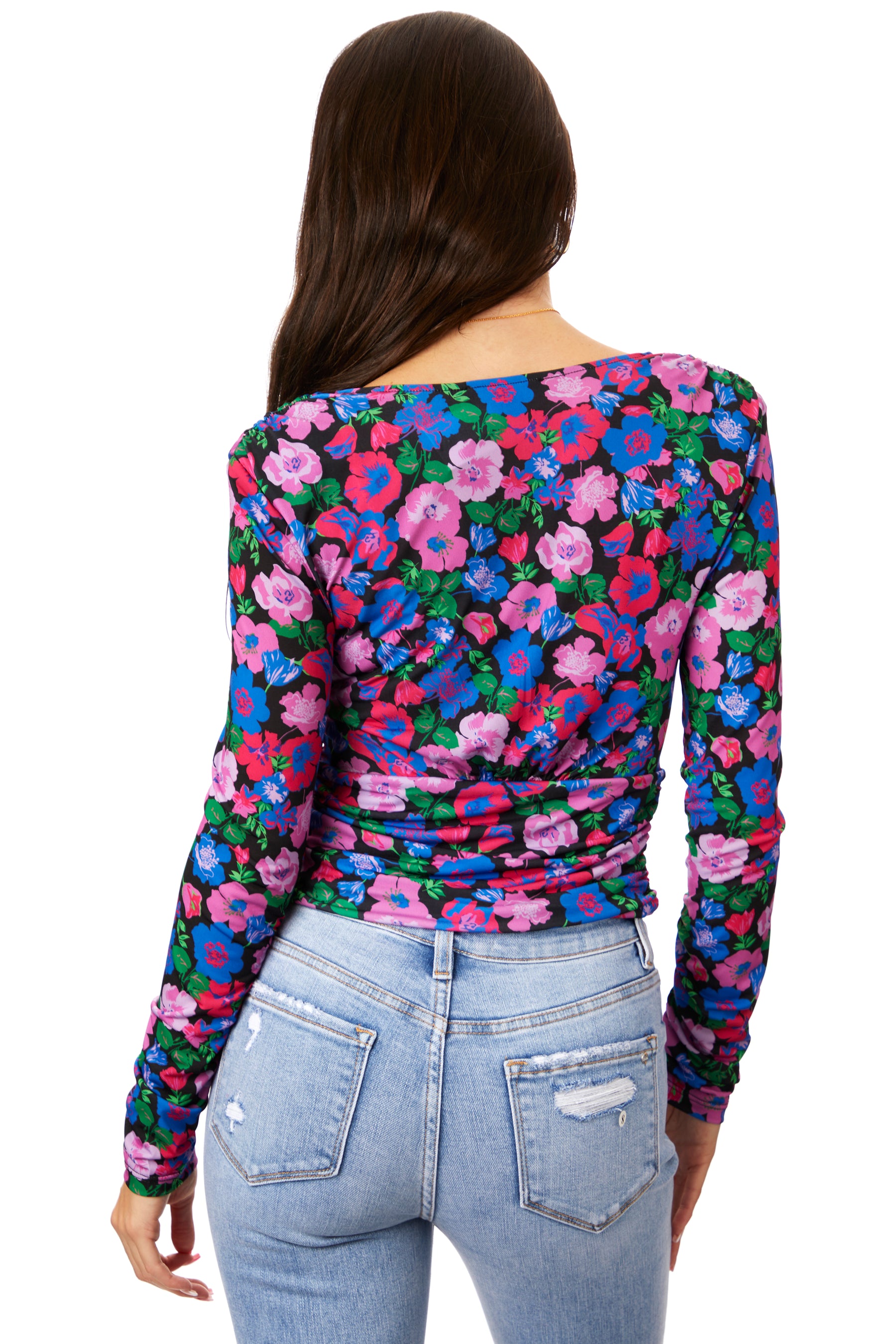 Eye Catcher V-Neck Top