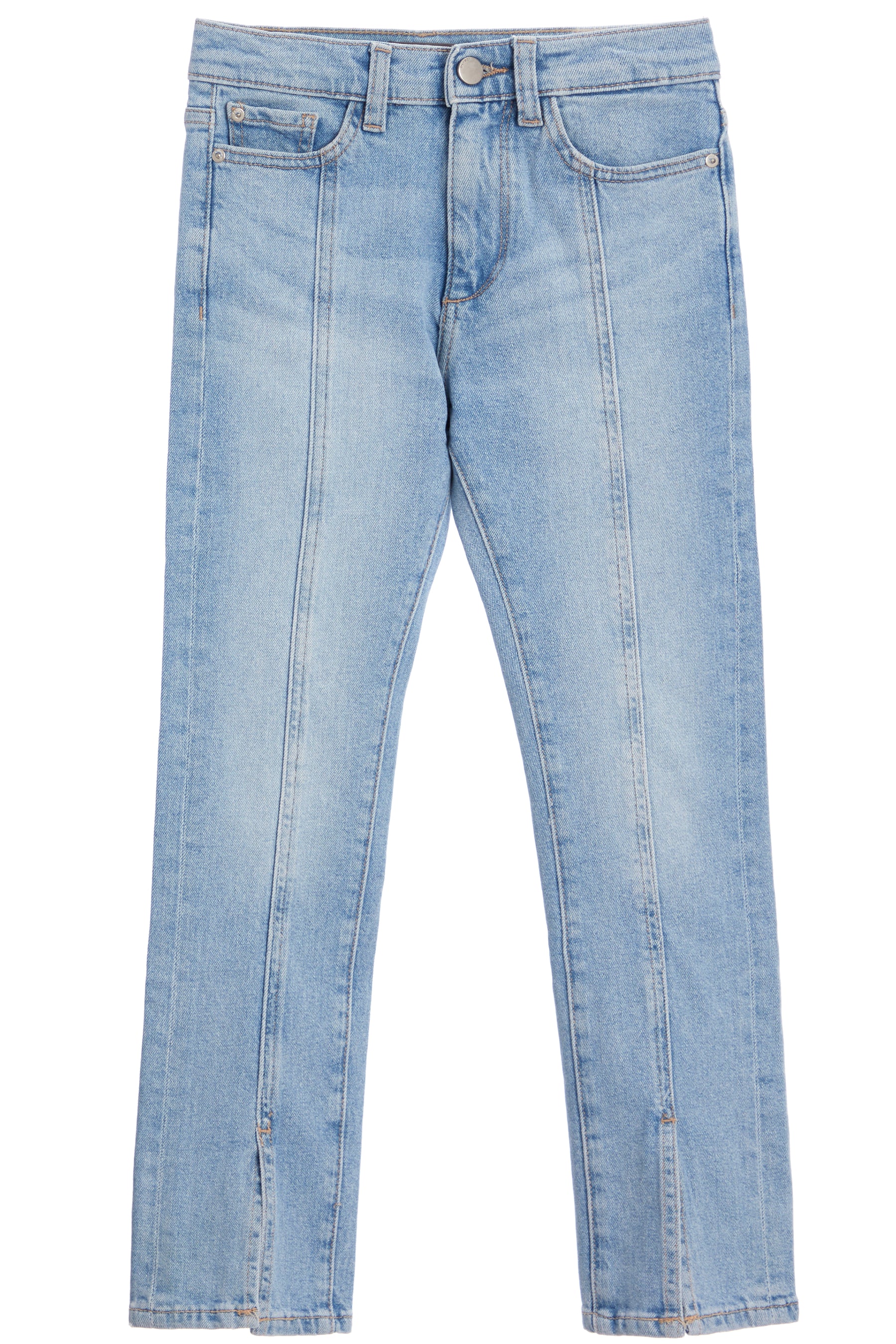 Emie Sea View High Rise Front Slit Straight