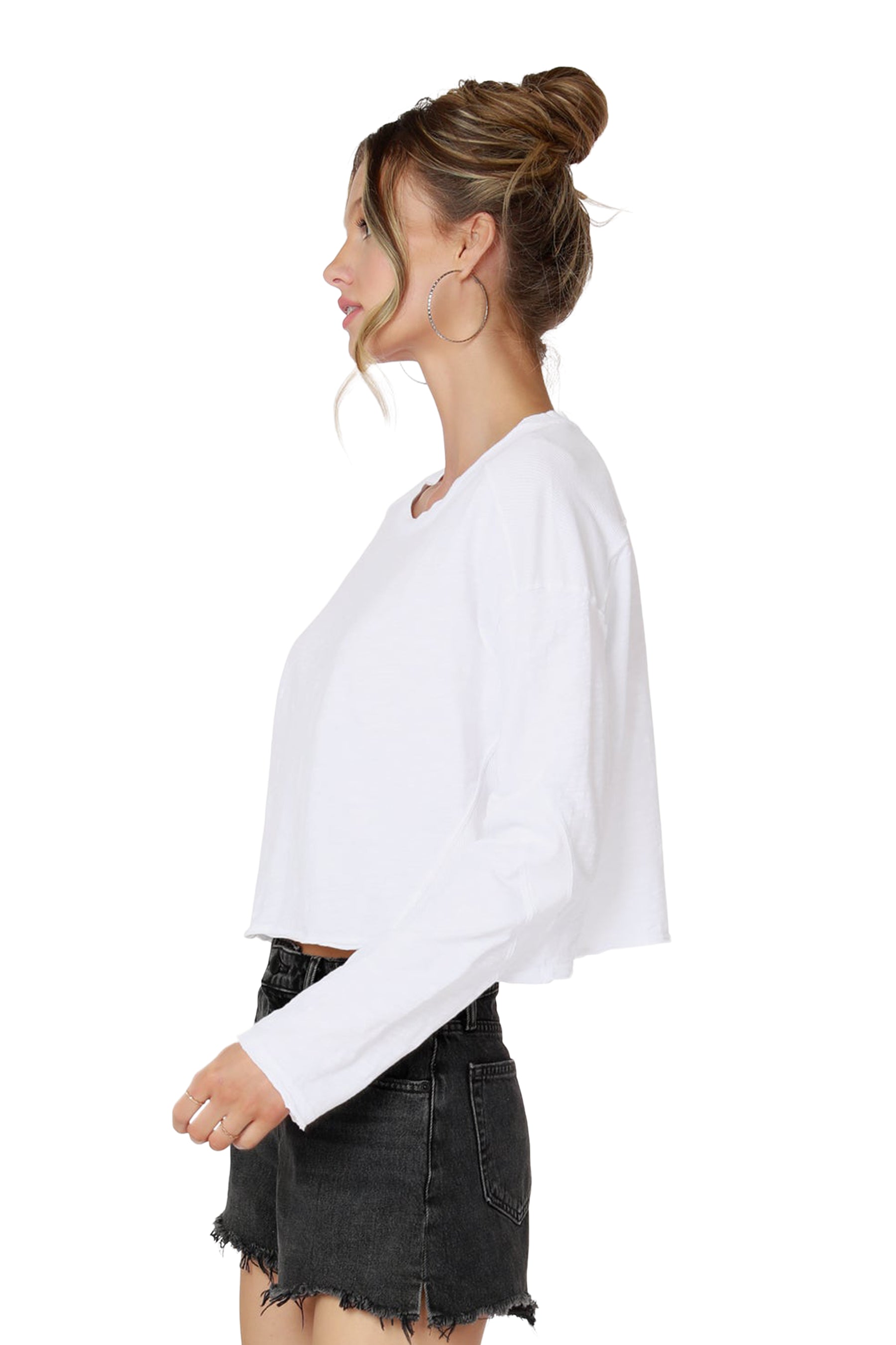 Drop Shoulder Pullover Tee