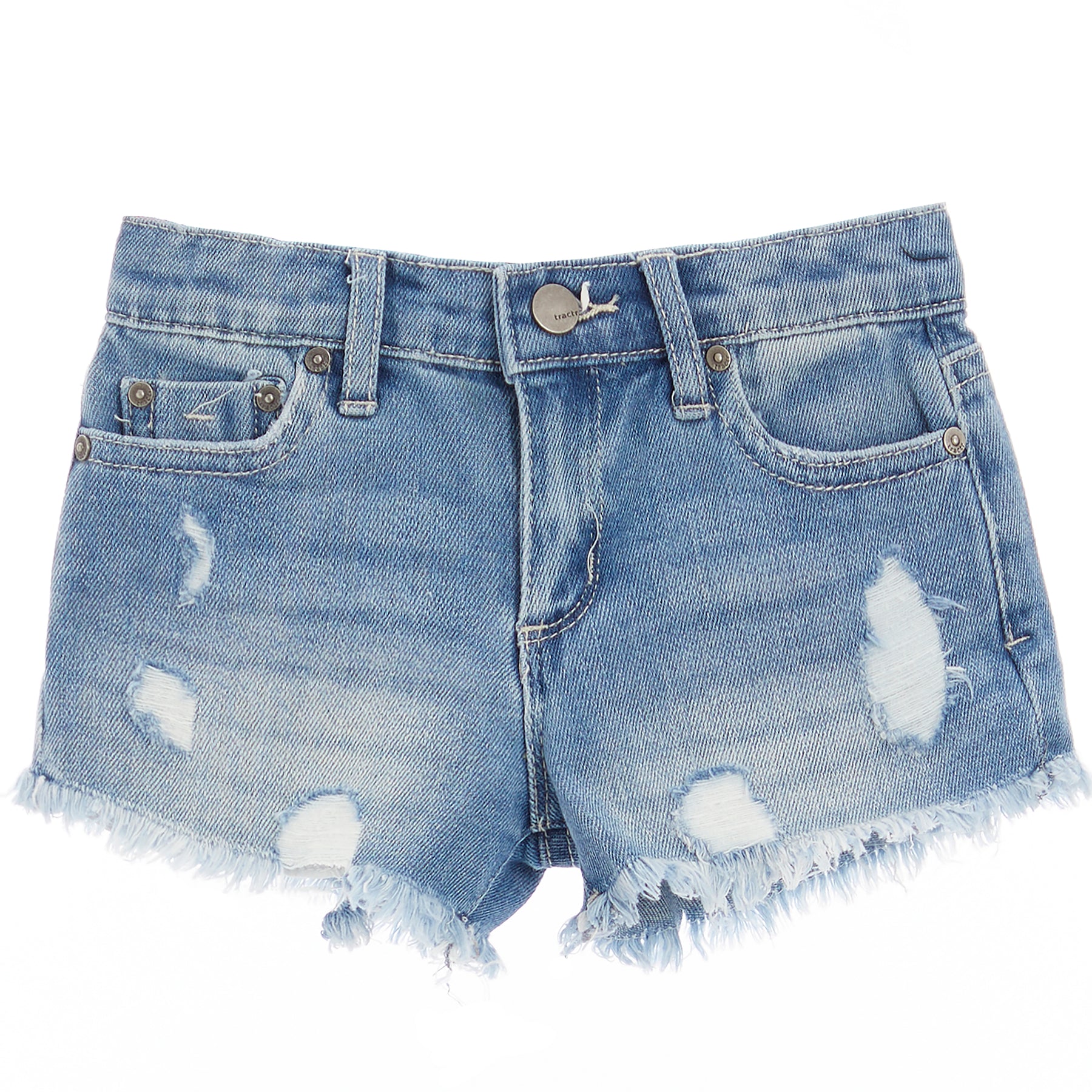 High Waisted Weekender Short Frey Hem