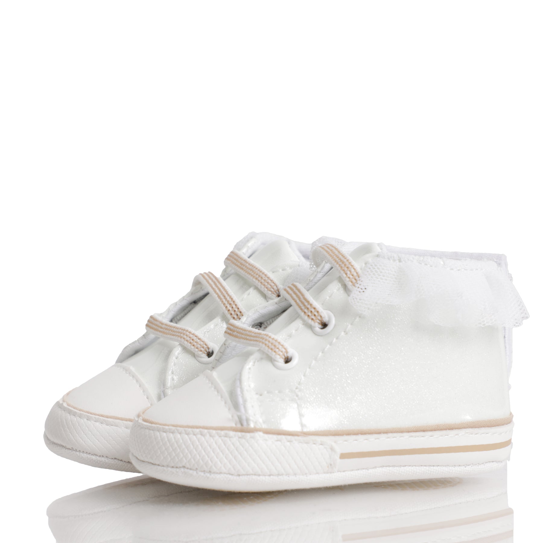 Sneaker with Tulle