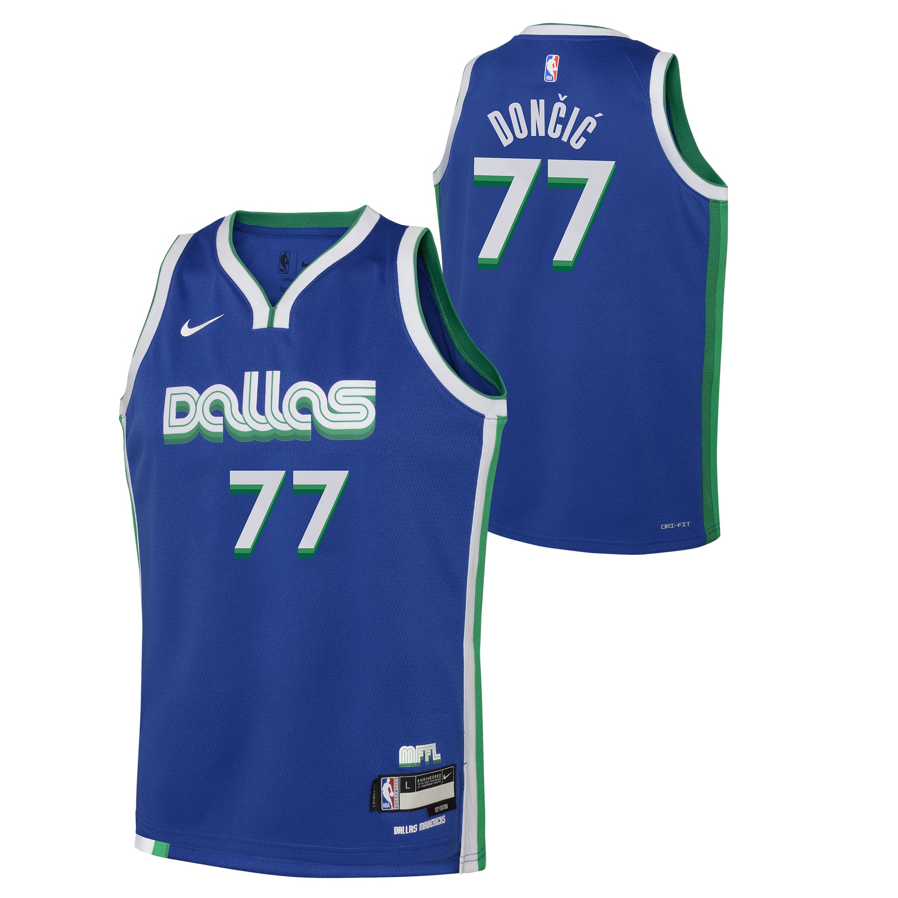 Doncic/Mavericks City Edition Swingman Jersey