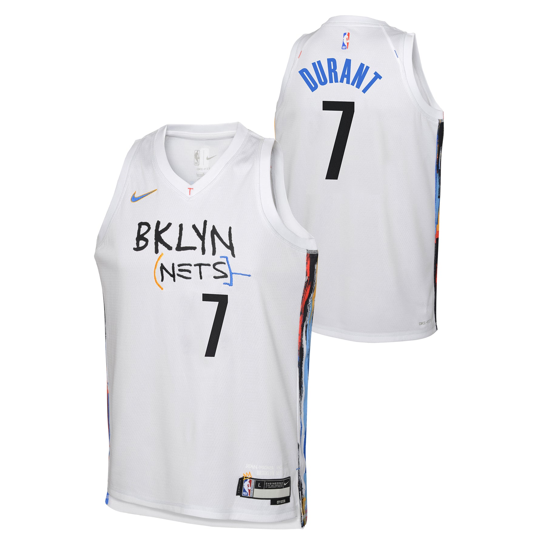 Durant/Nets City Edition Swingman Jersey