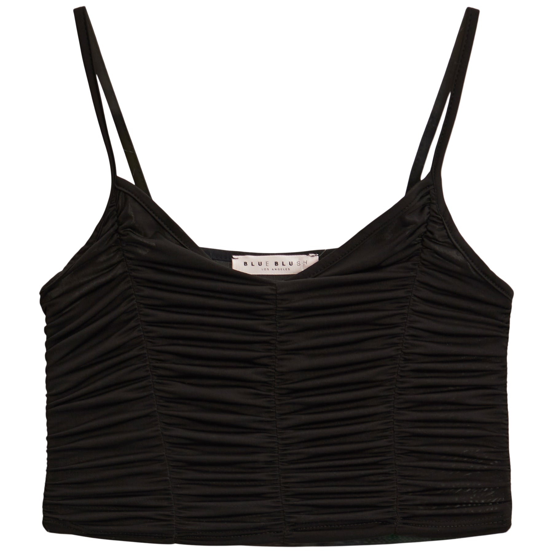 Ruched Crop Cami