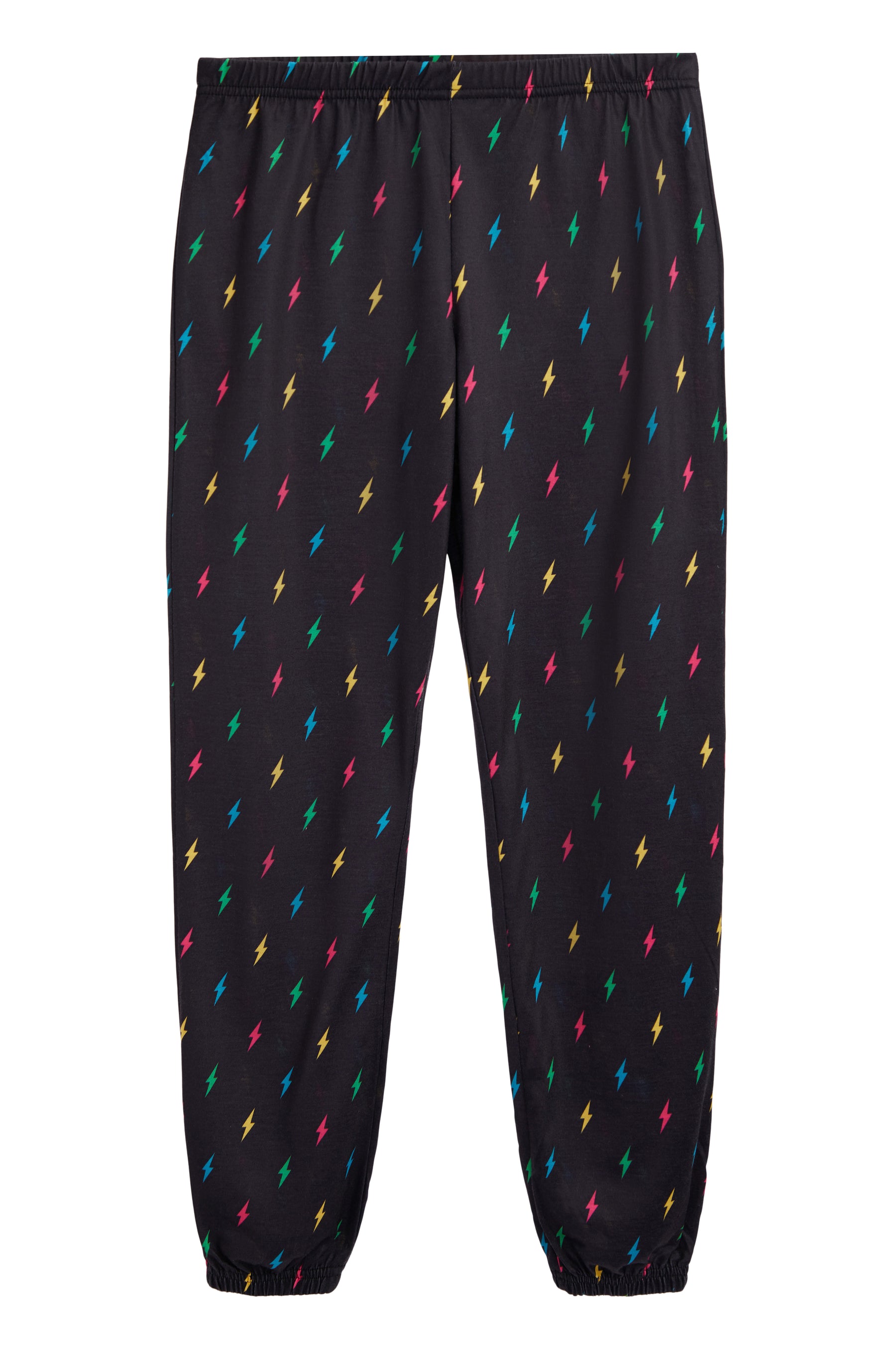 Multi Color Mini Lightening Bolt Jogger