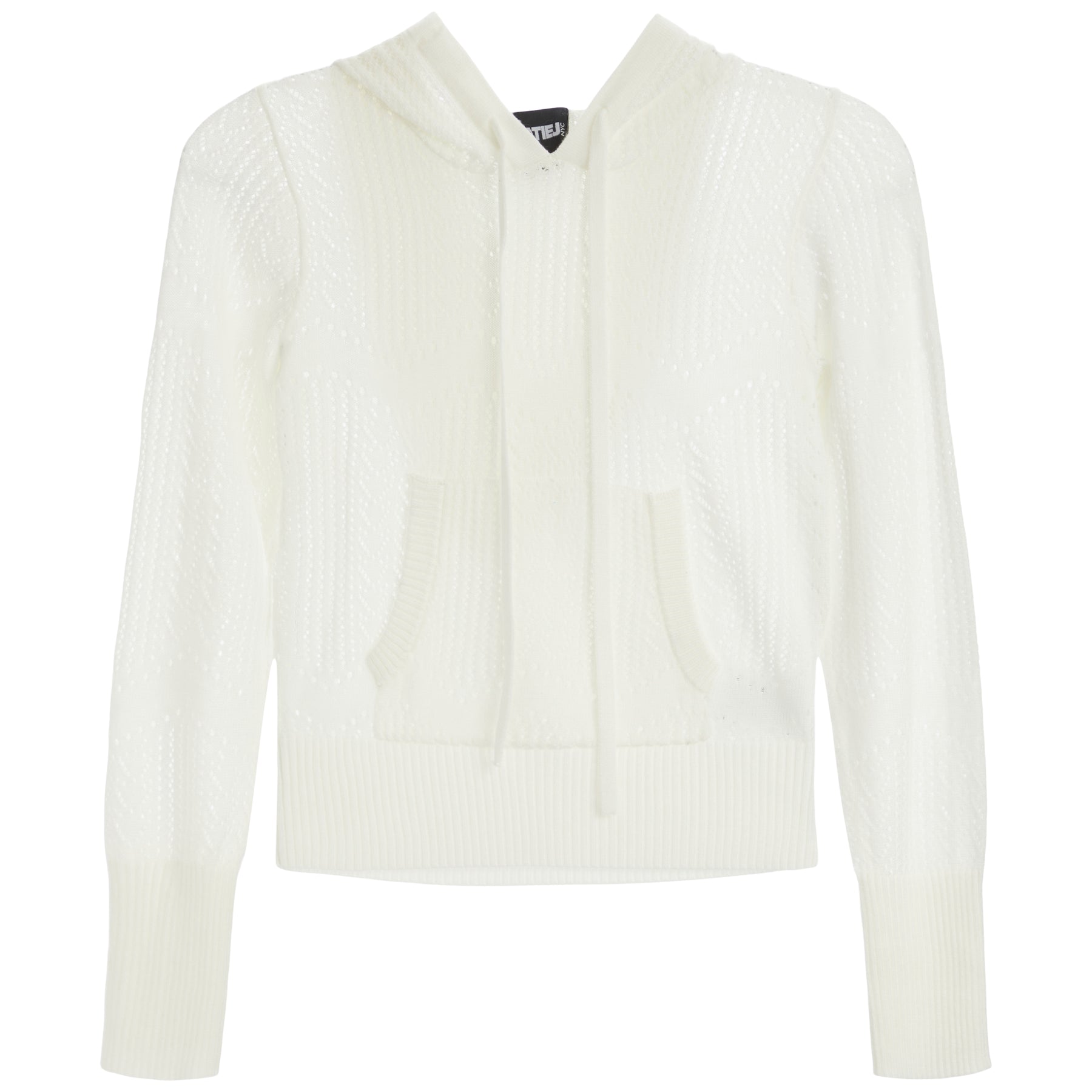 Iris Pointelle Hoodie