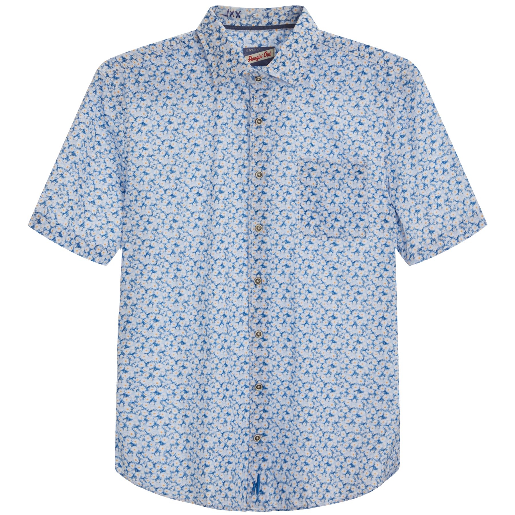 Wake Hall Short Sleeve Printed Woven