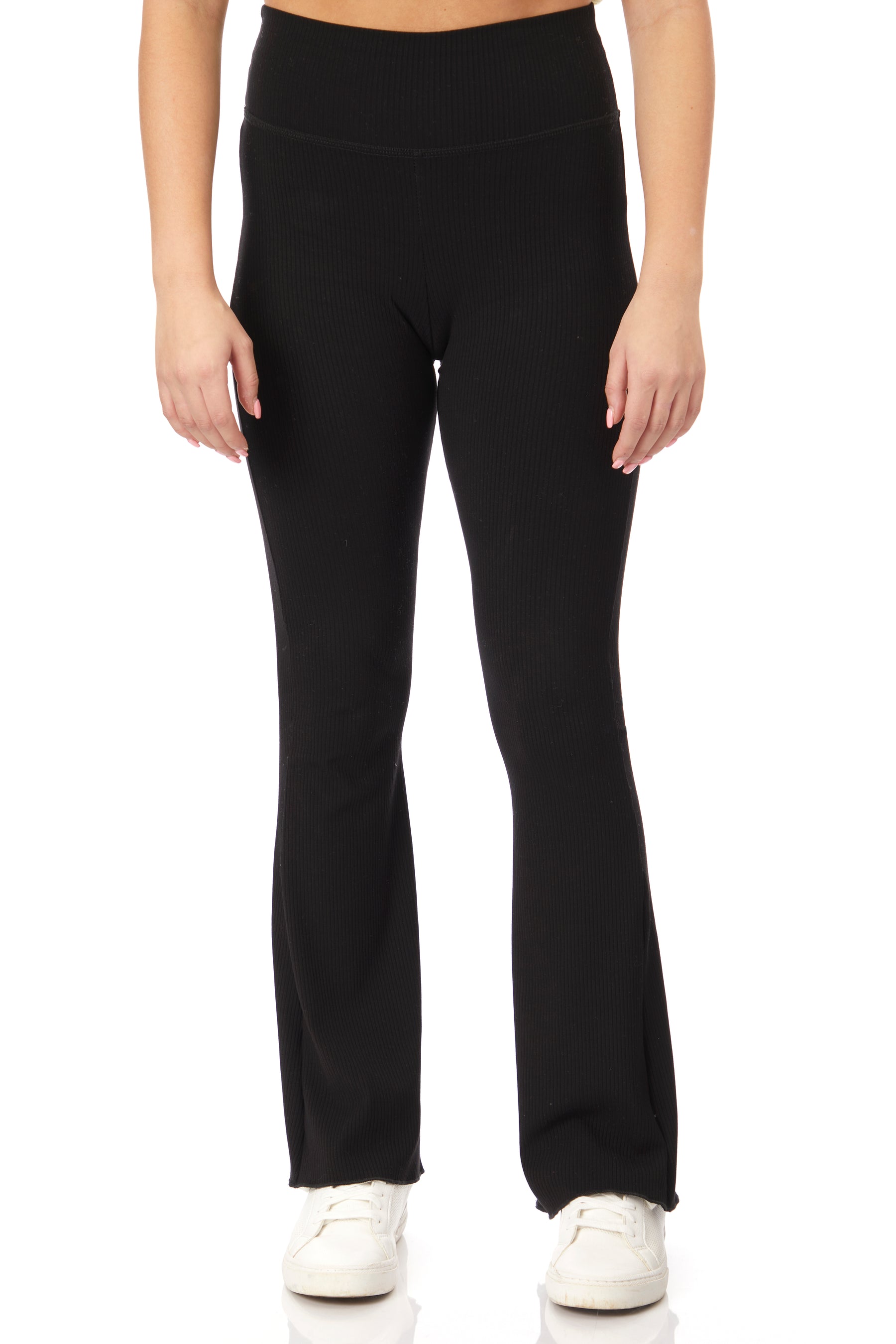 Ribbed Flare Legging