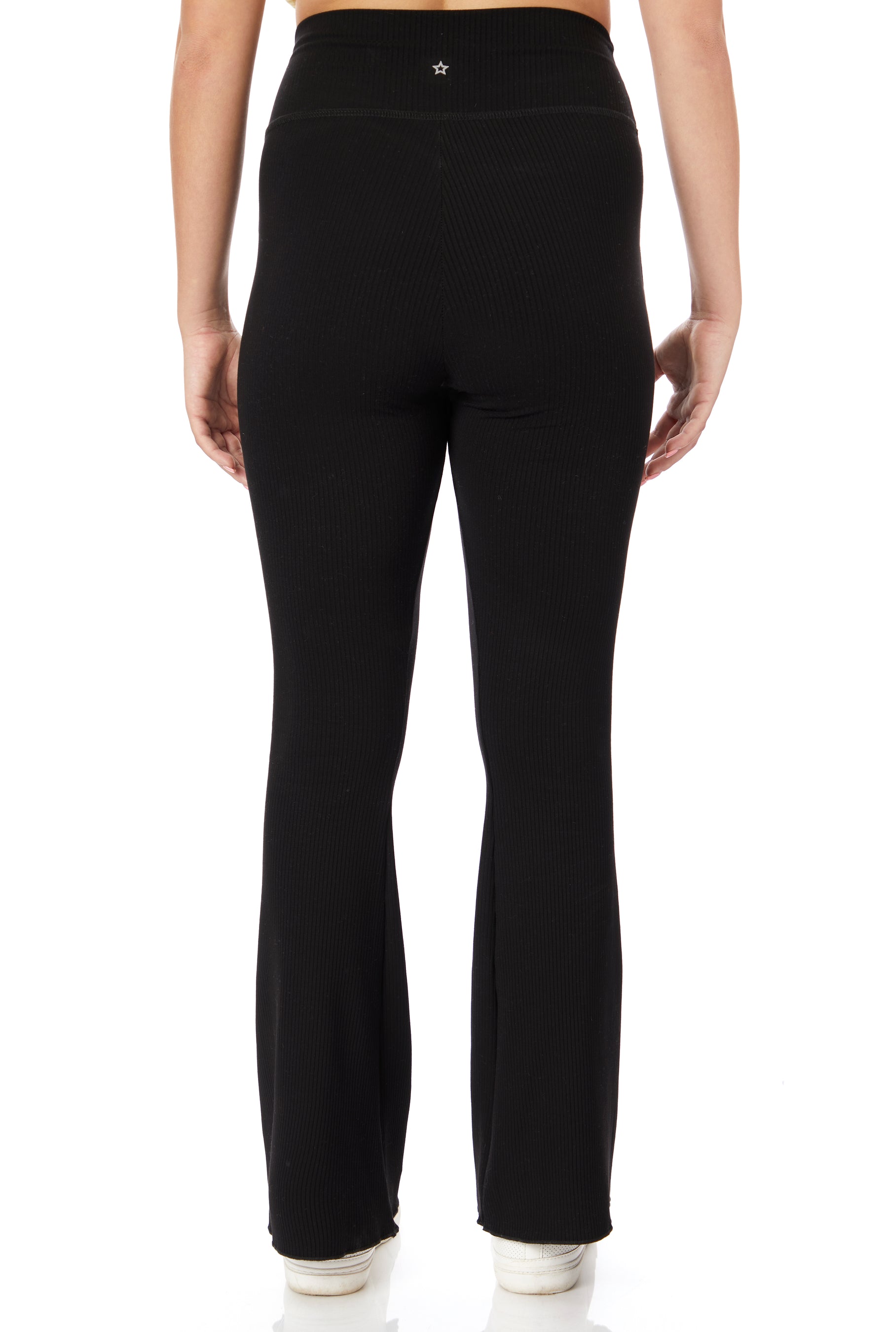 Ribbed Flare Legging