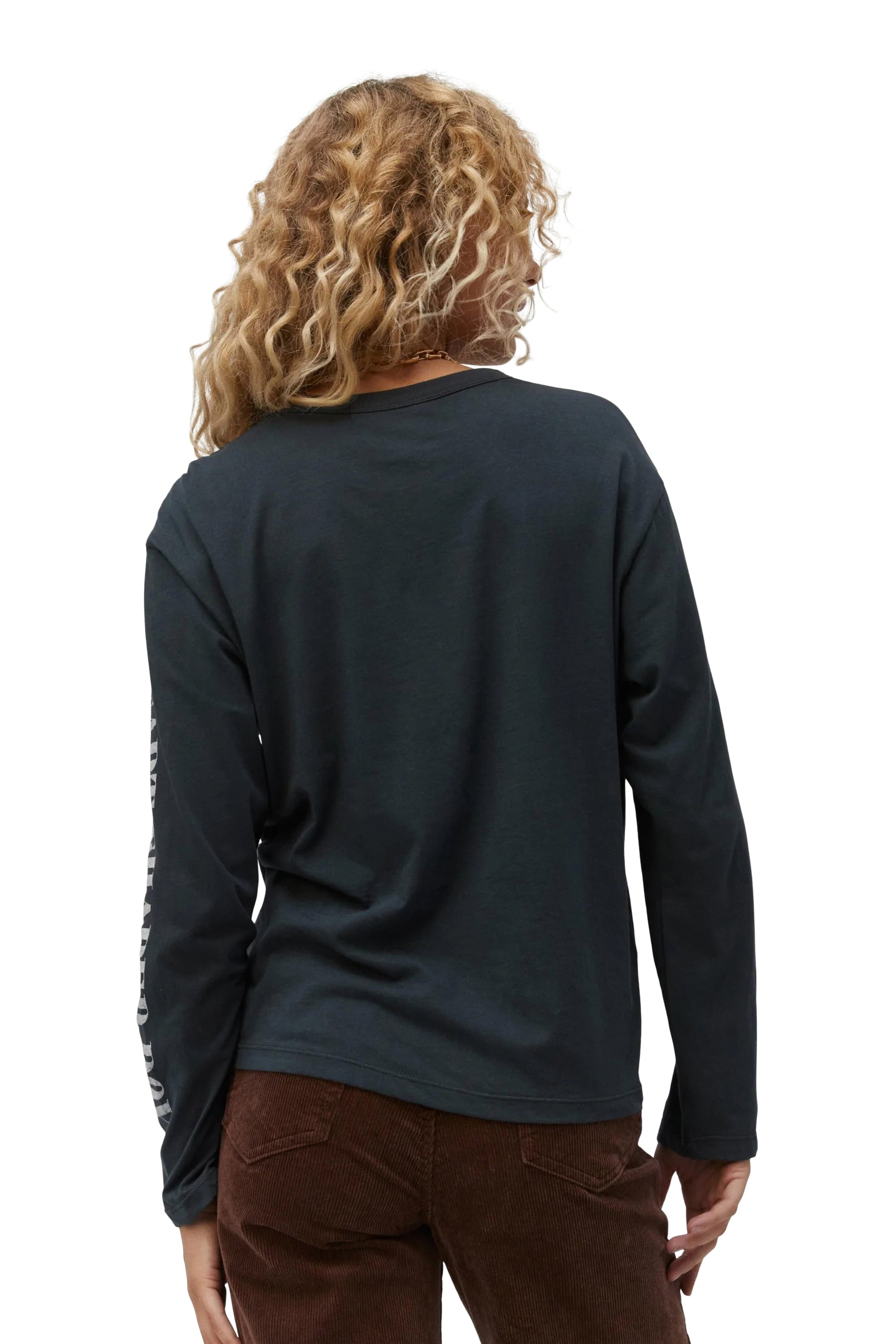 Nirvana Flower Heart Crew Long Sleeve