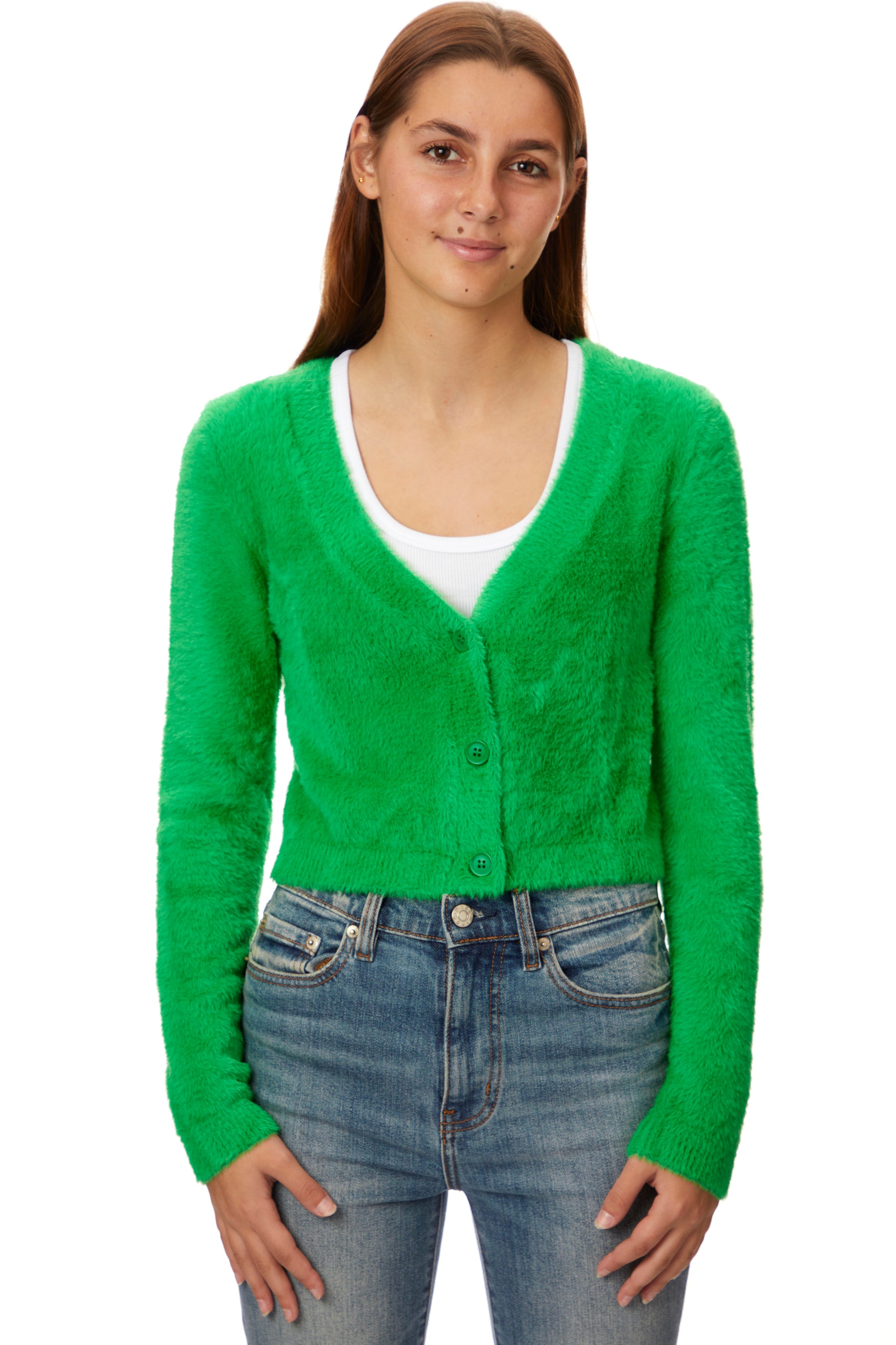 Mara Eyelash Cardigan