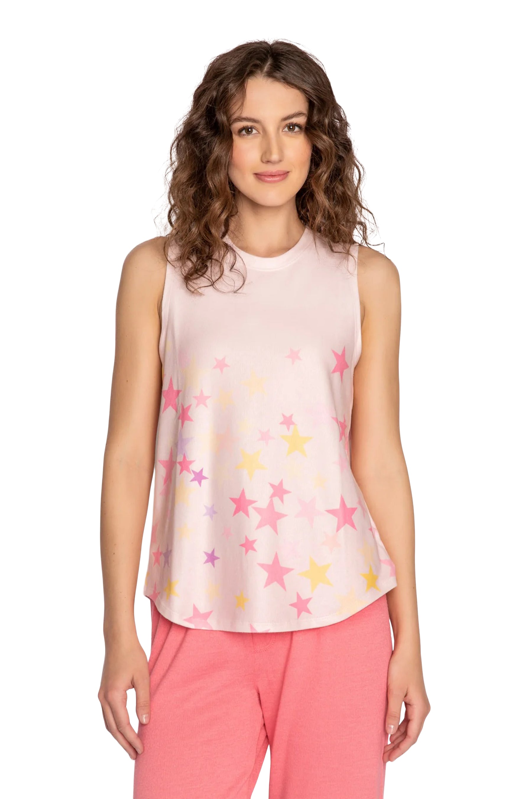 Star Peachy Party Tank Top