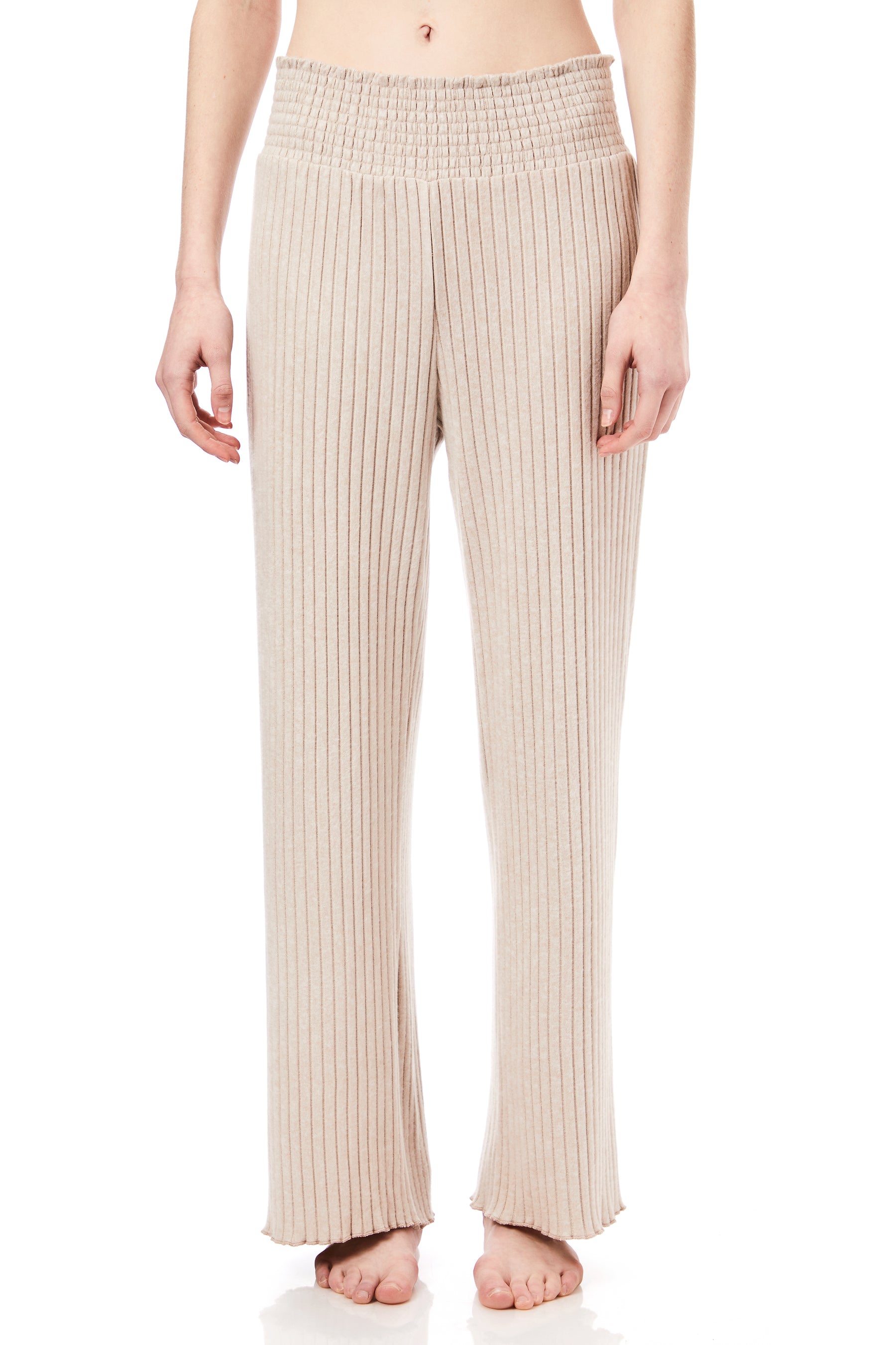 Dawn Smocked Rib Pant