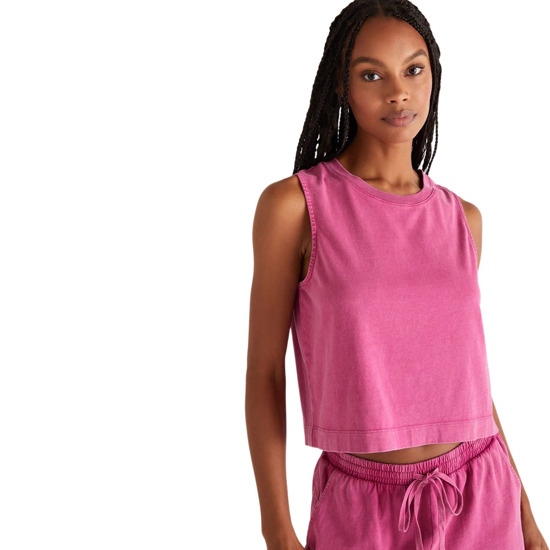 Sloane Jersey Muscle Tank