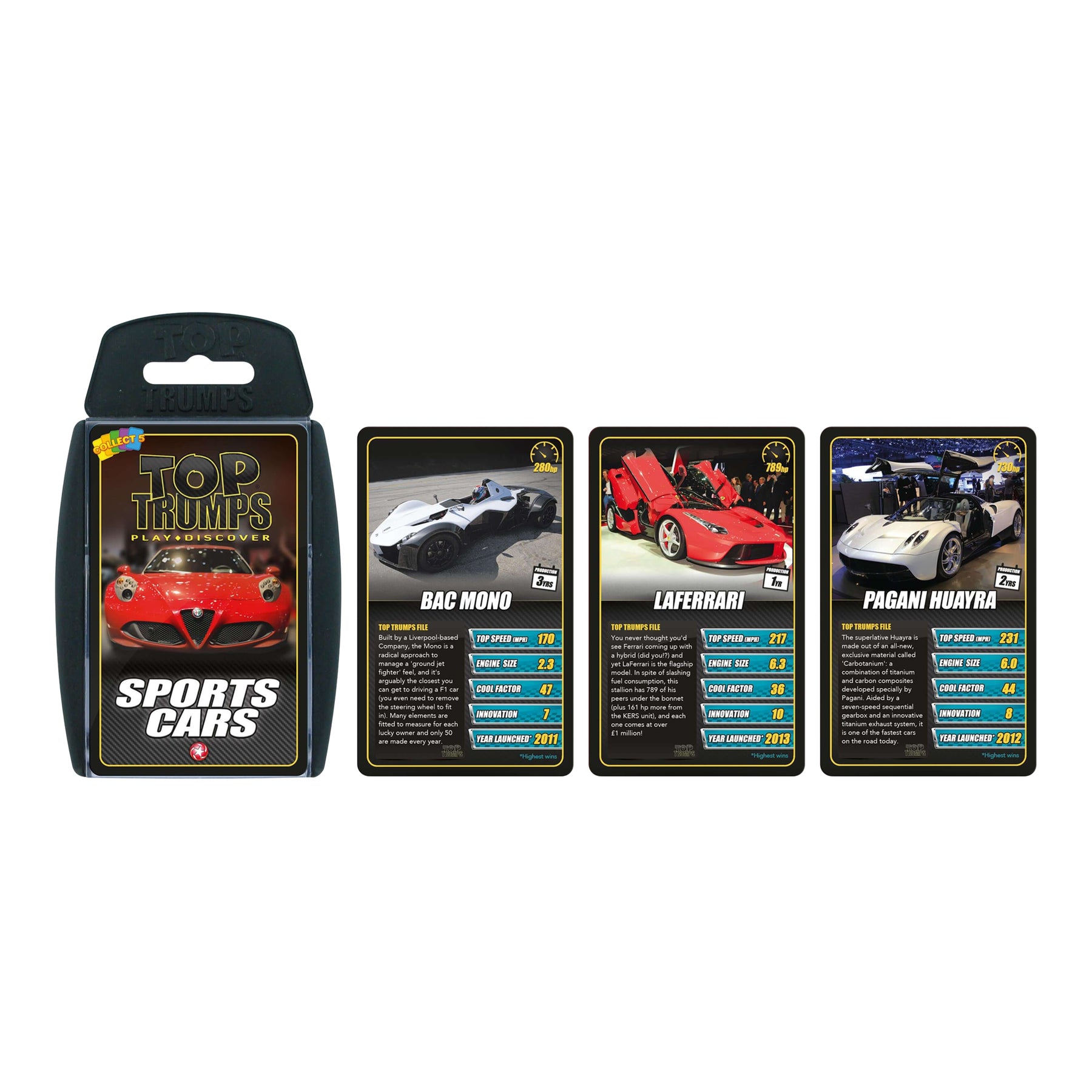 Sports Cars Top Trumps