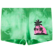 Palm Tree Cloud Wash Short