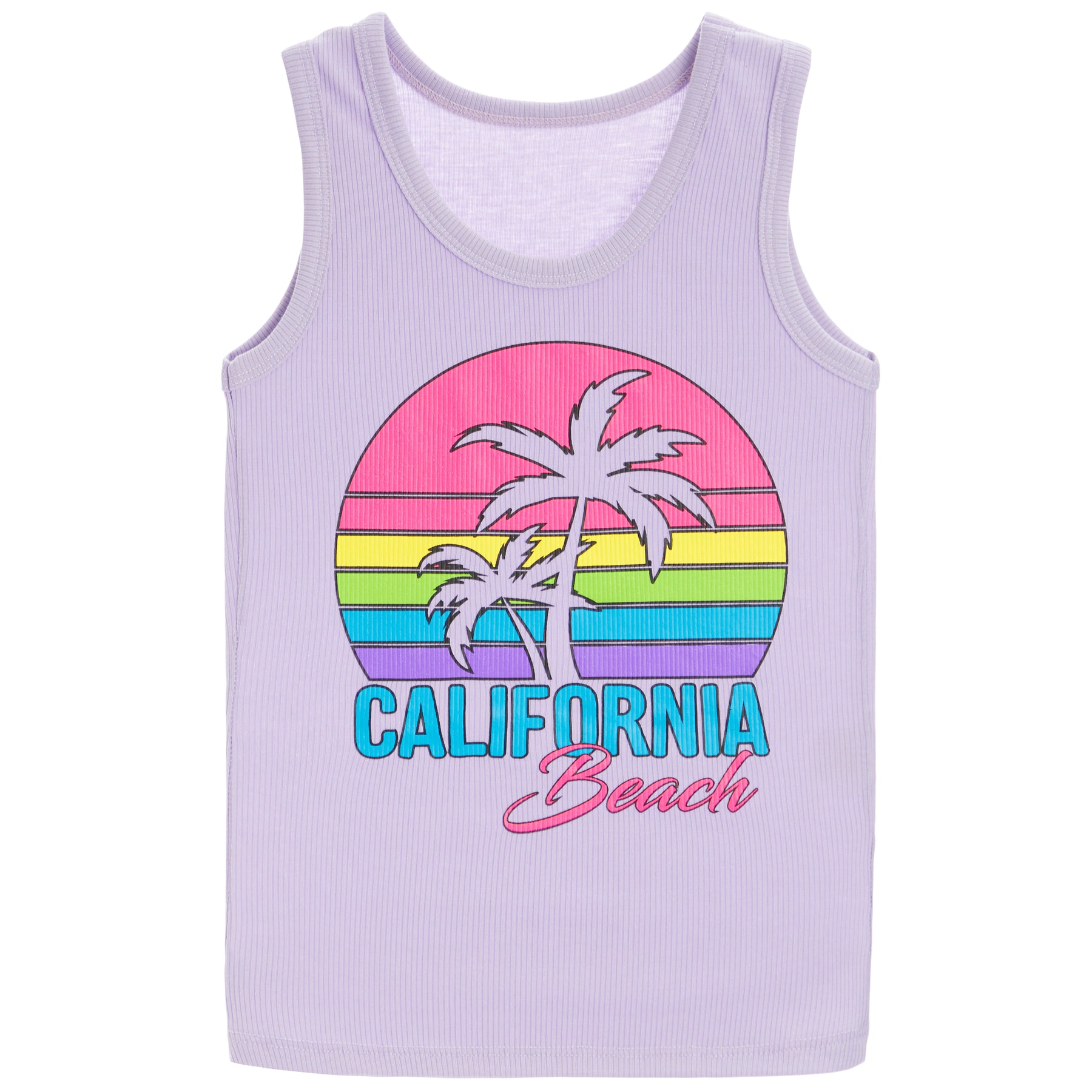 California Beach Ribbed Tank
