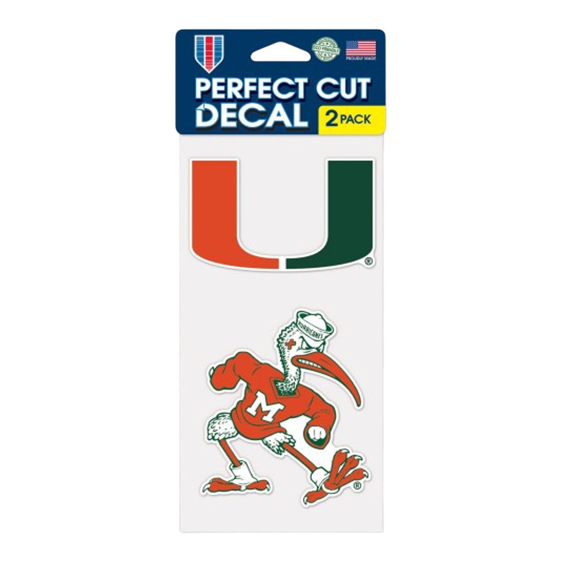 Miami Hurricanes Decal 4x4