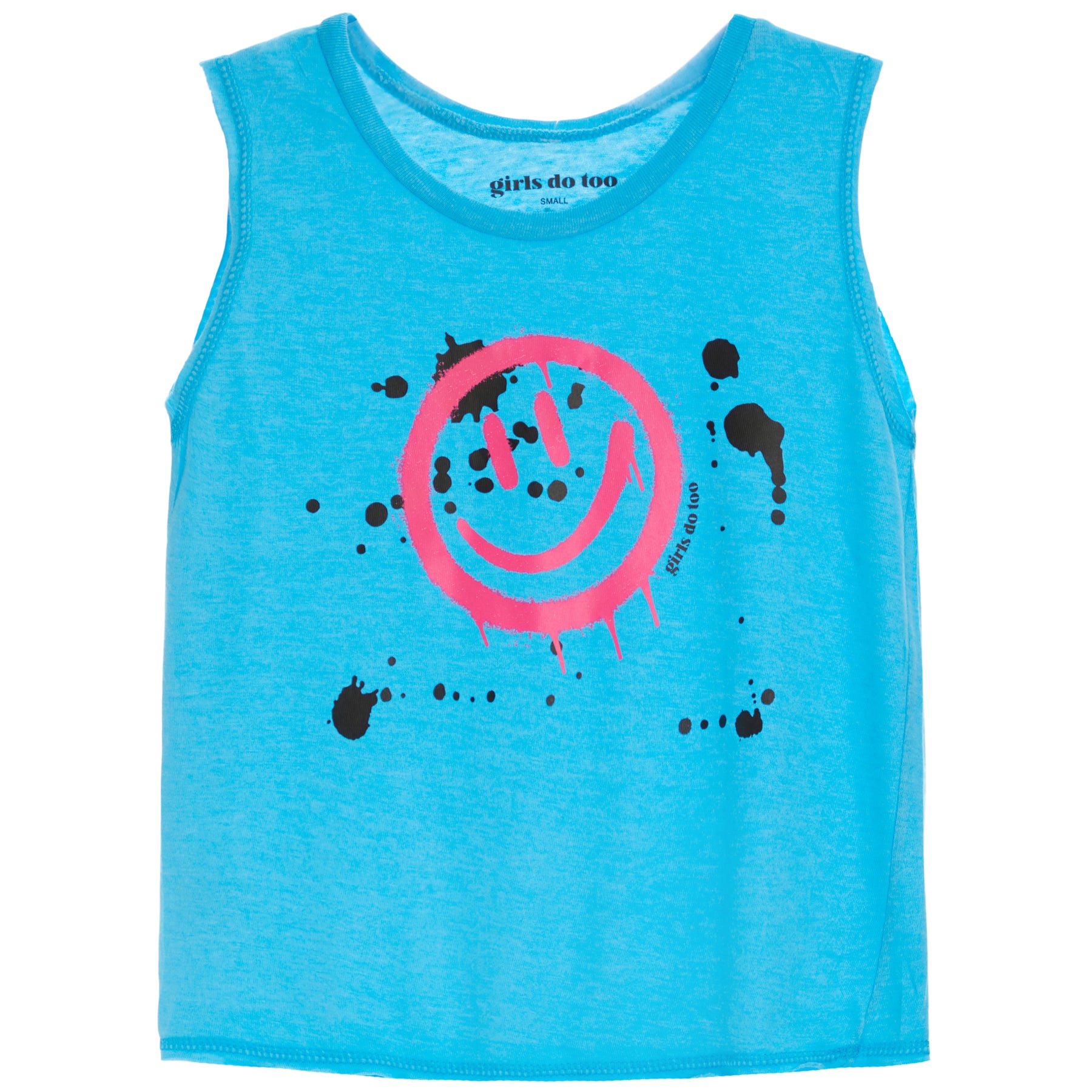 Splatter With Drippy Smile Tank