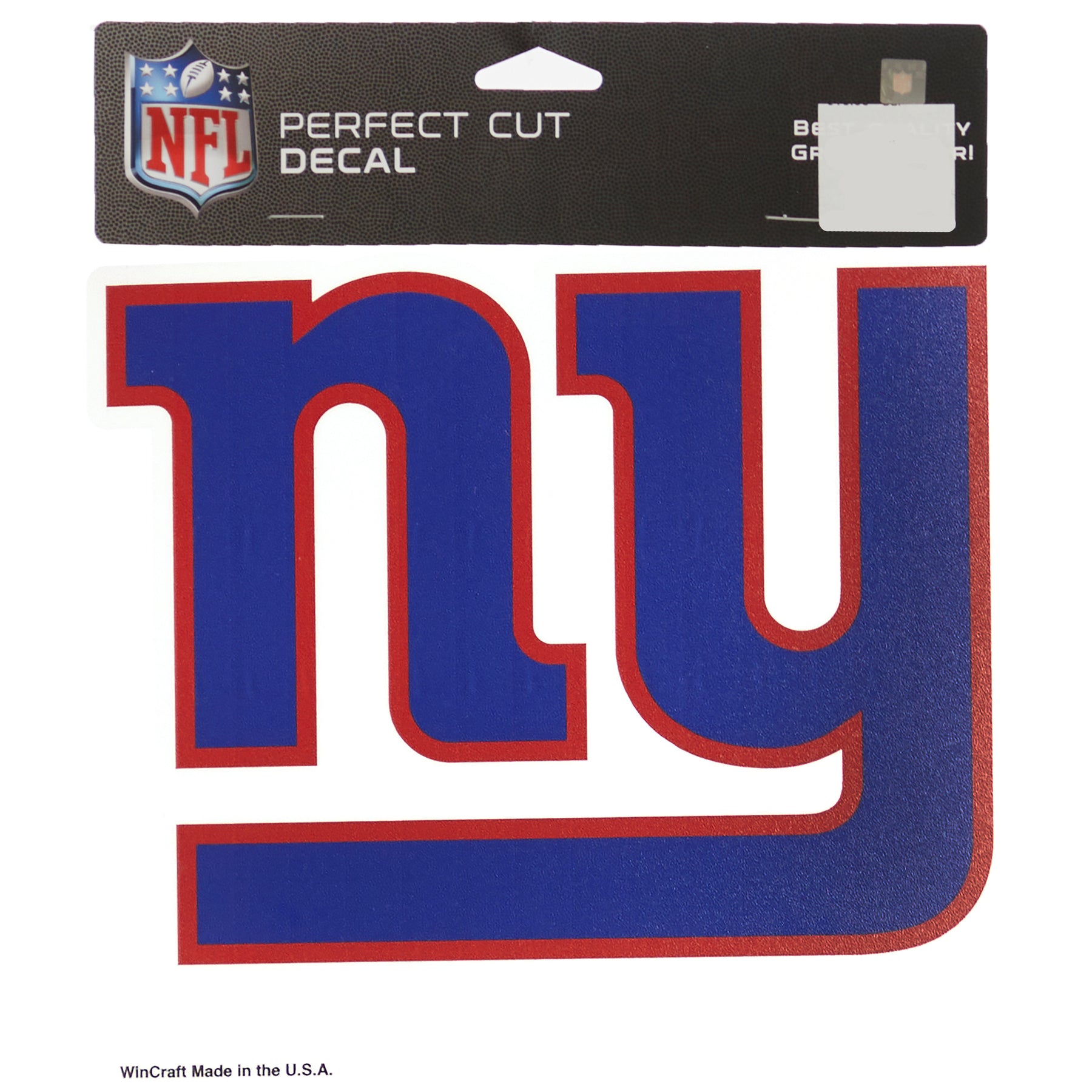 NY Giants Decal 8x8