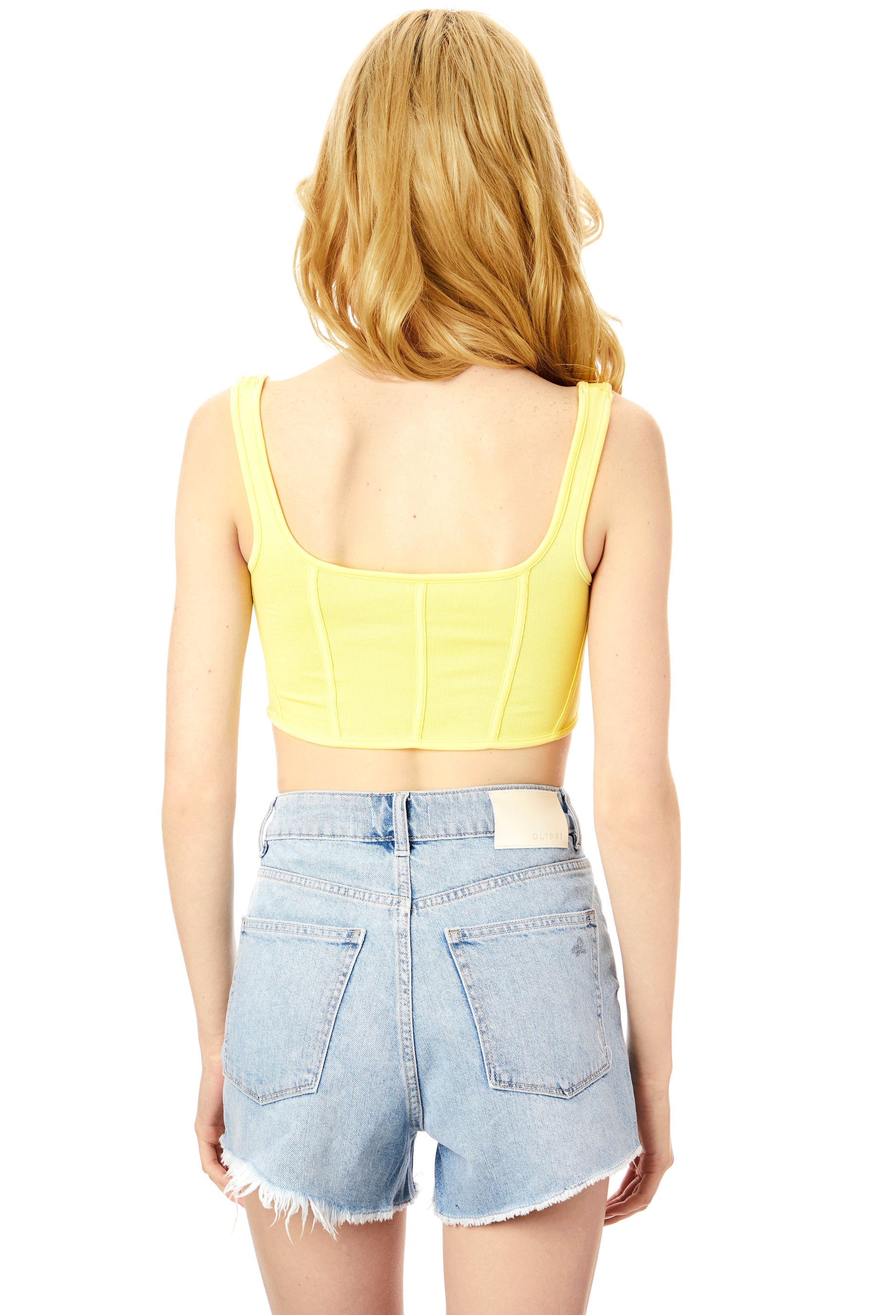 Ribbed Corset Top