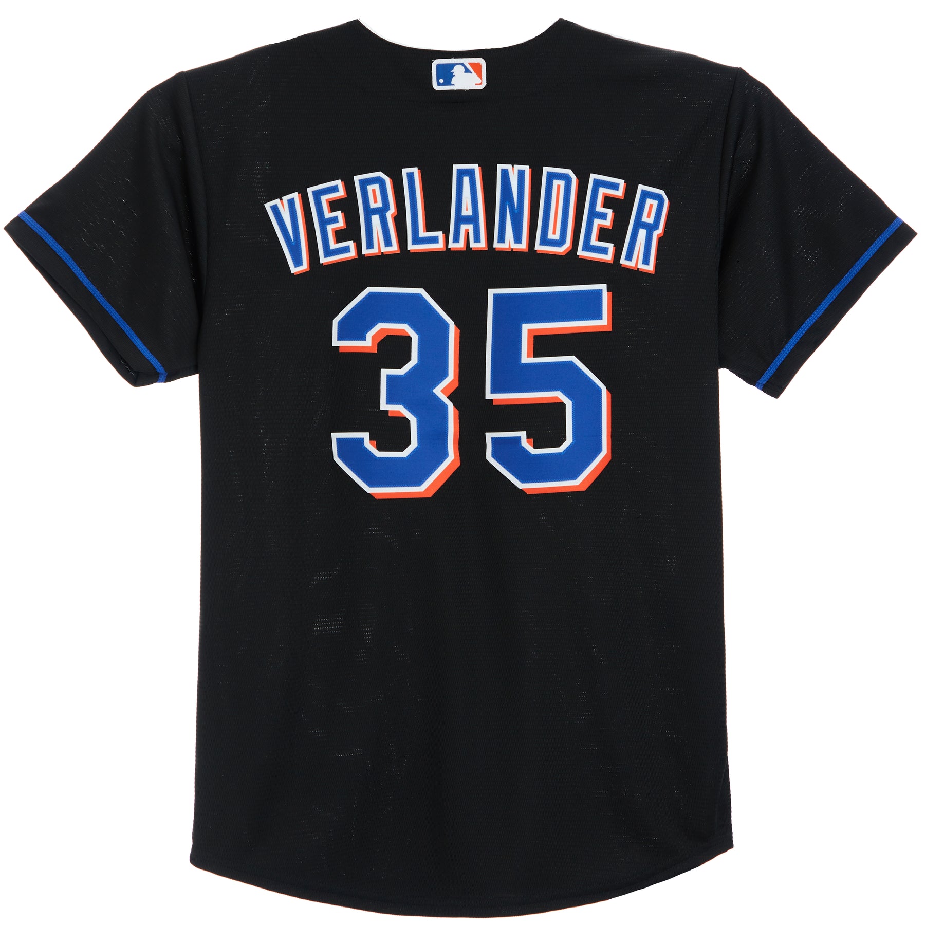Verlander Mets Alternate Black Jersey