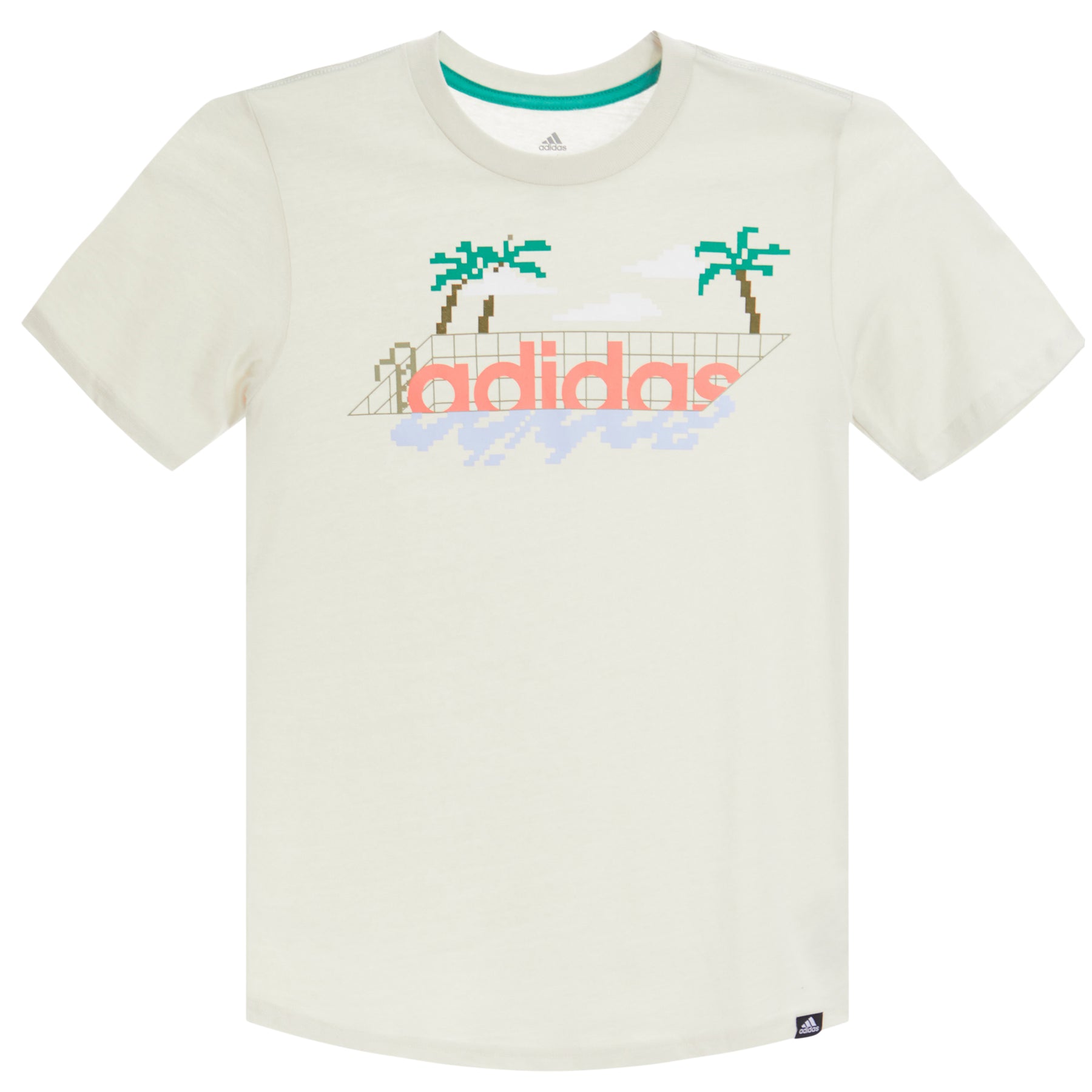 Tropical Tee in Aluminia