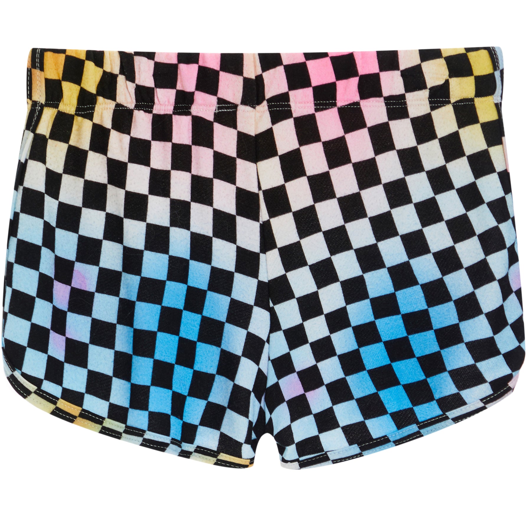Neon Check Short