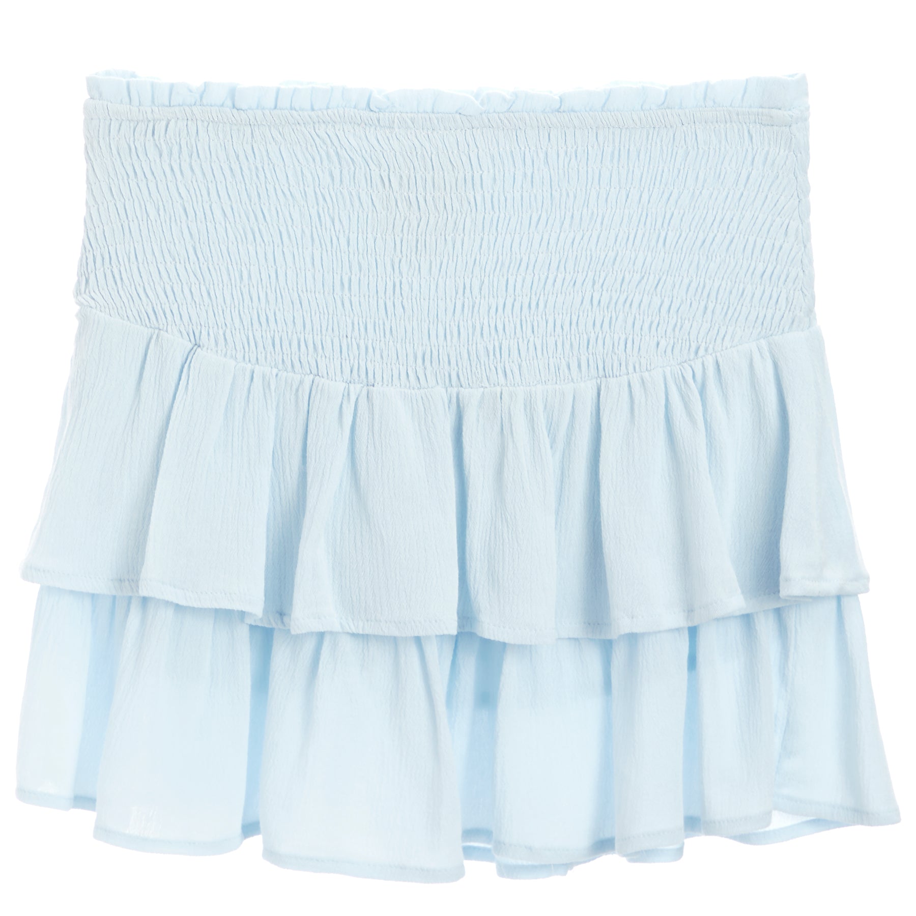 Ruffle Smocked Skirt