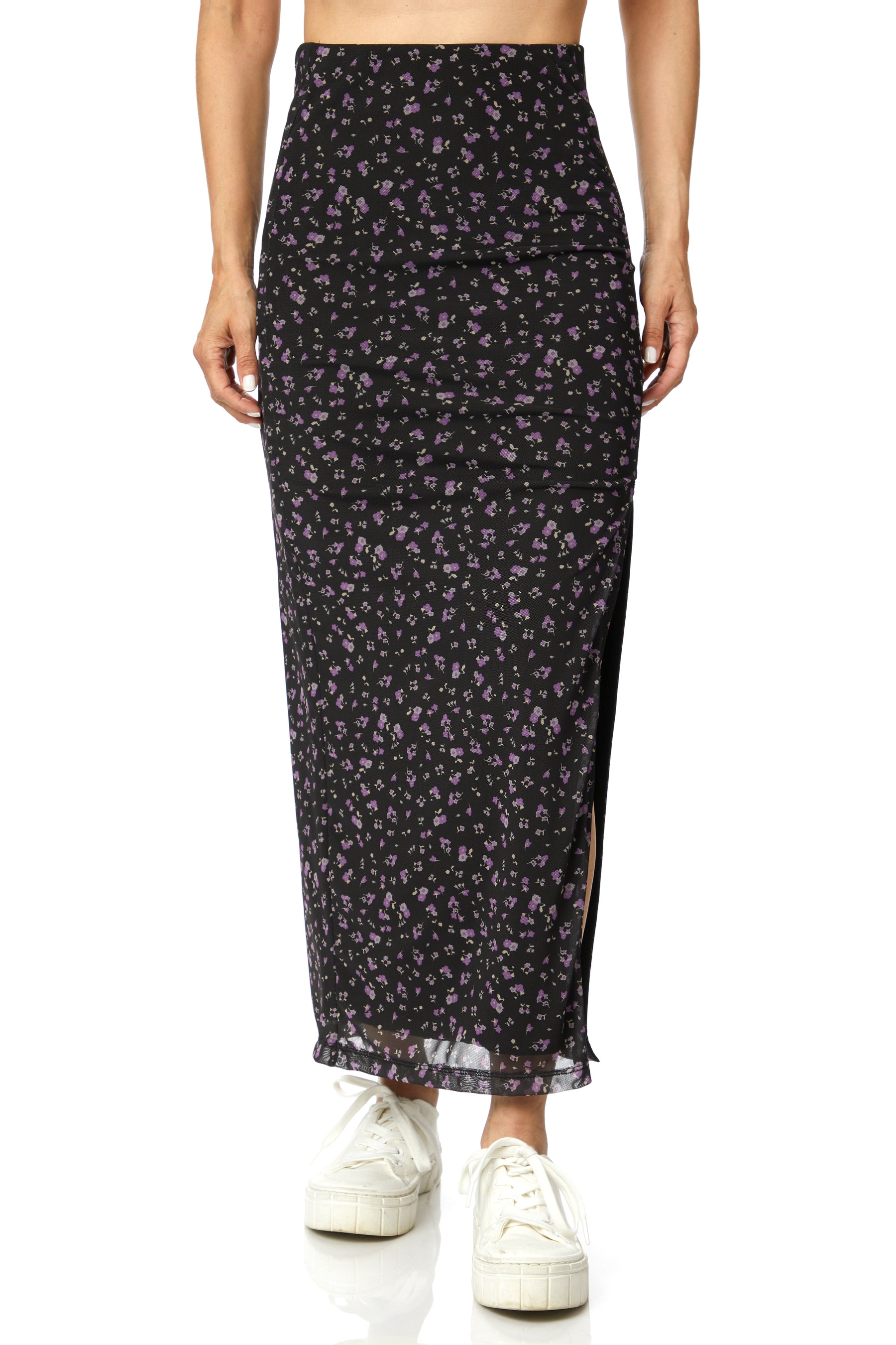 Rosalie Mesh Midi Skirt