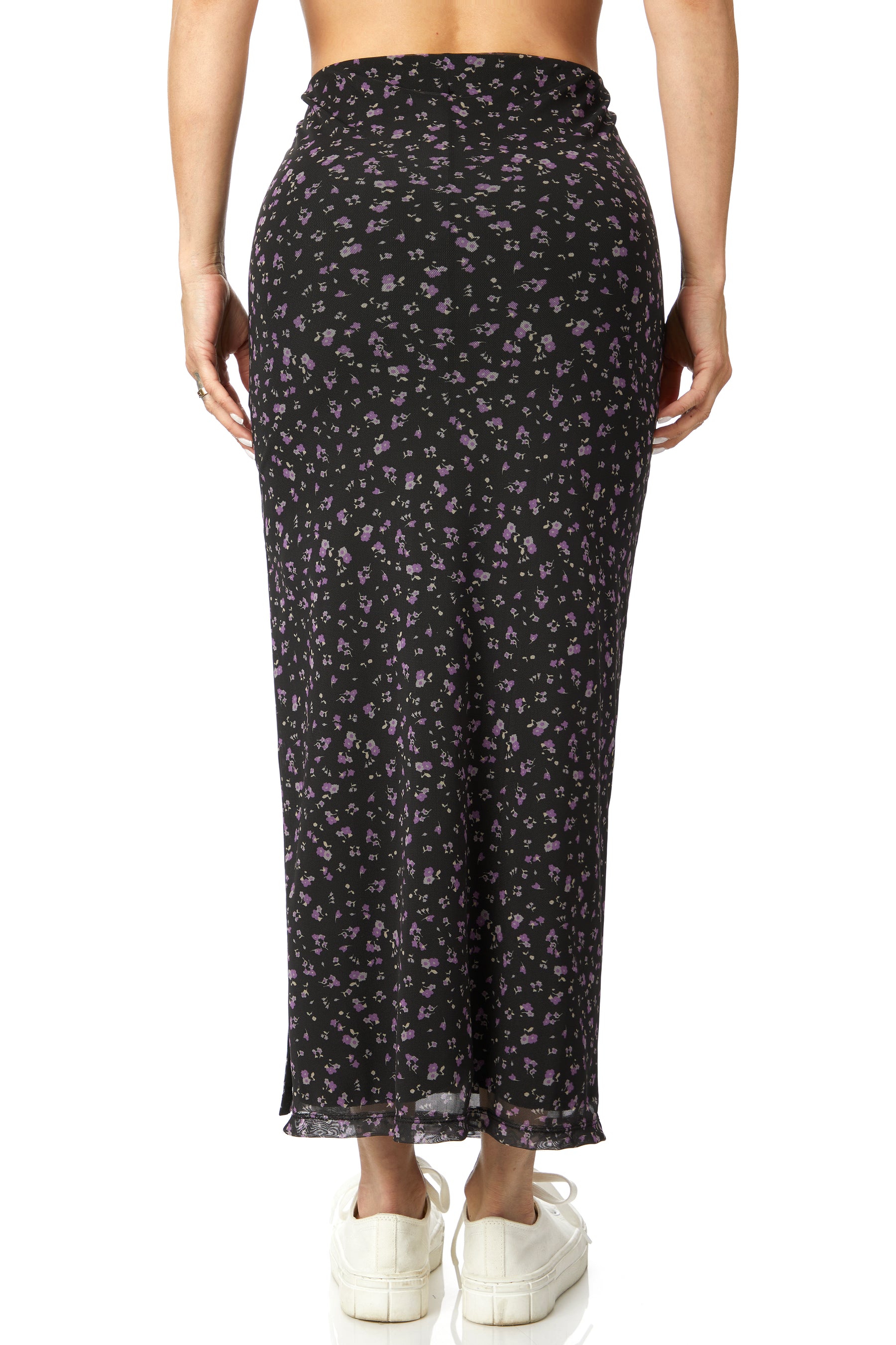 Rosalie Mesh Midi Skirt