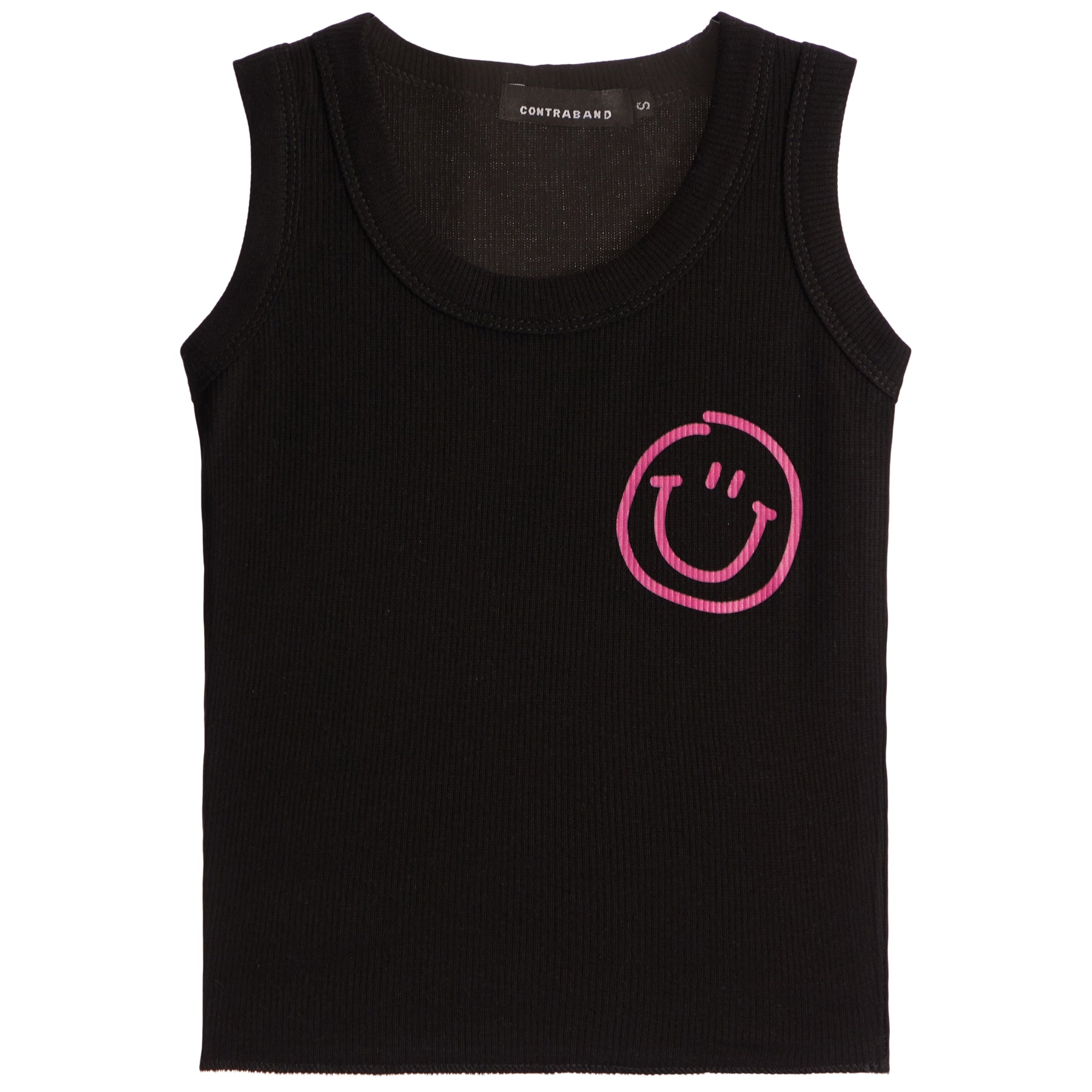 Smiley Rib Tank Top