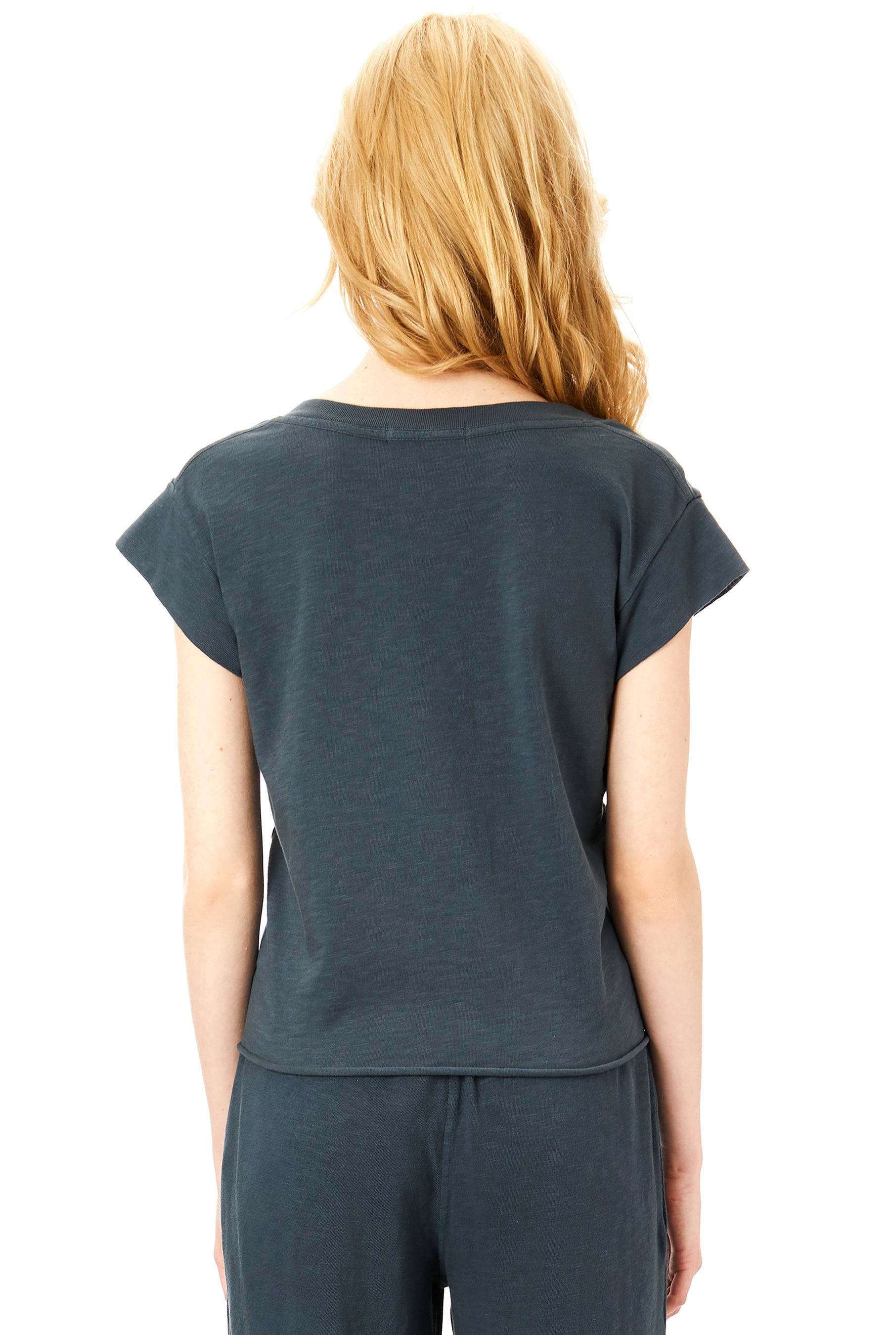 Pearl Japanese Jersey V-Neck