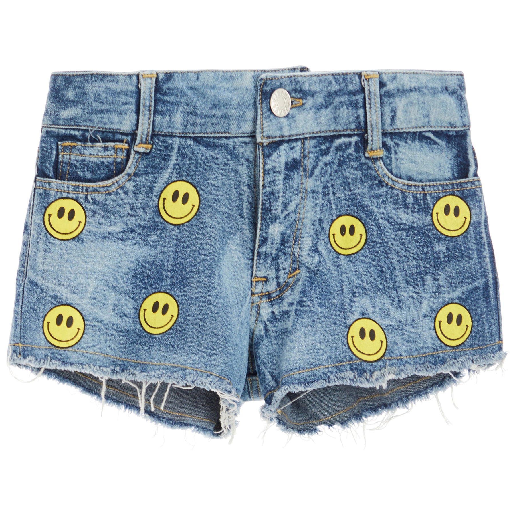 Smiley Denim Short