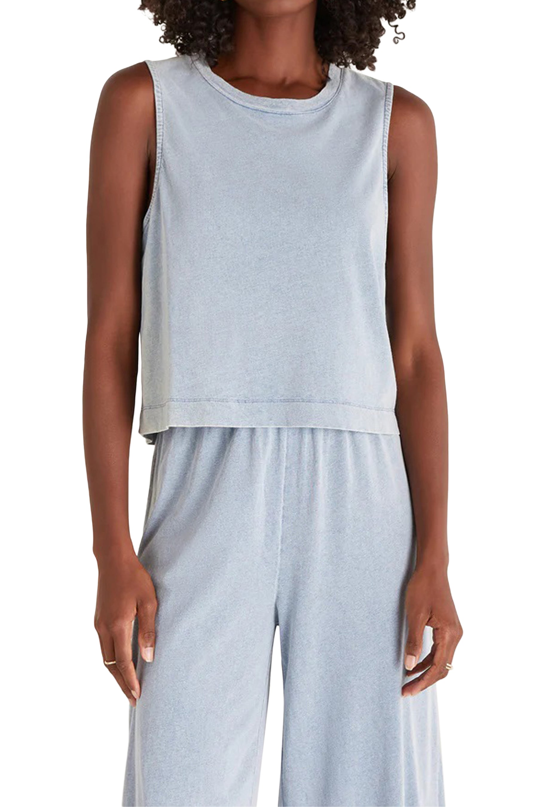 Sloane Jersey Denim Muscle