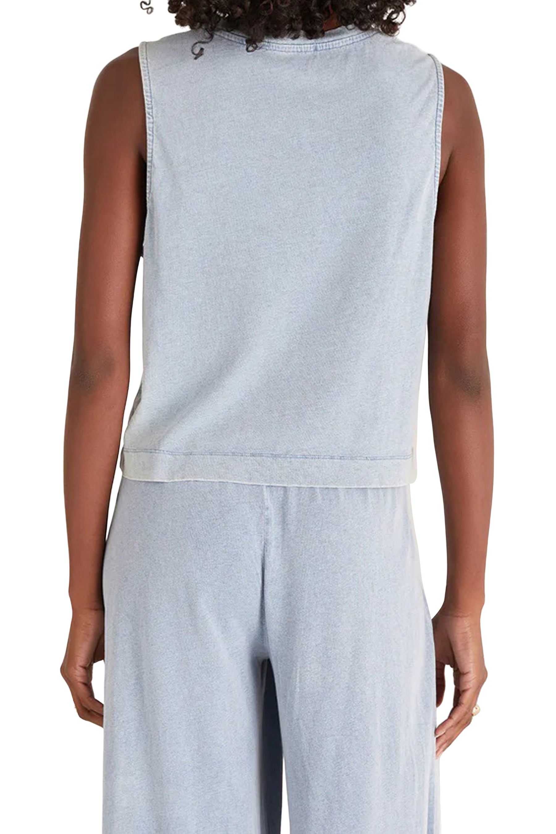 Sloane Jersey Denim Muscle